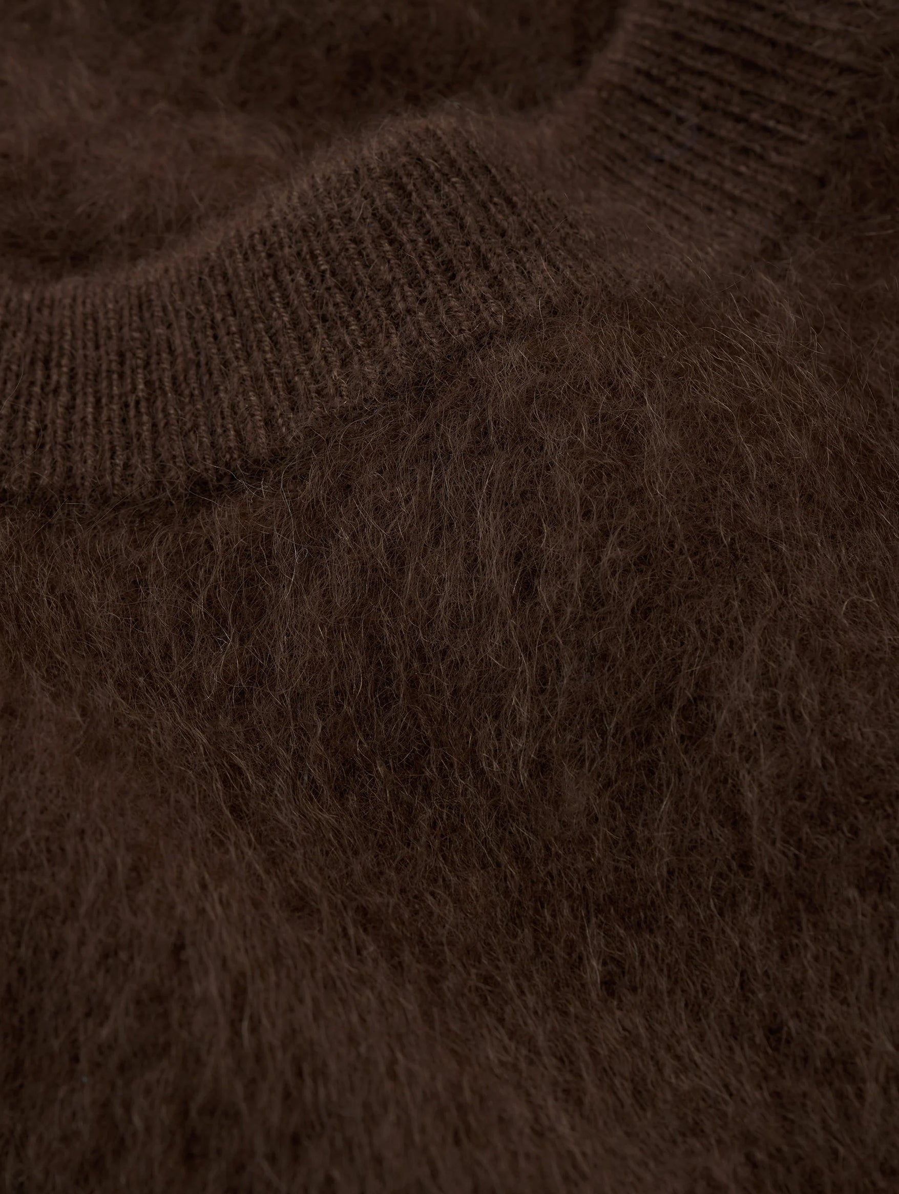 Brushed Short Sleeve in Mocha