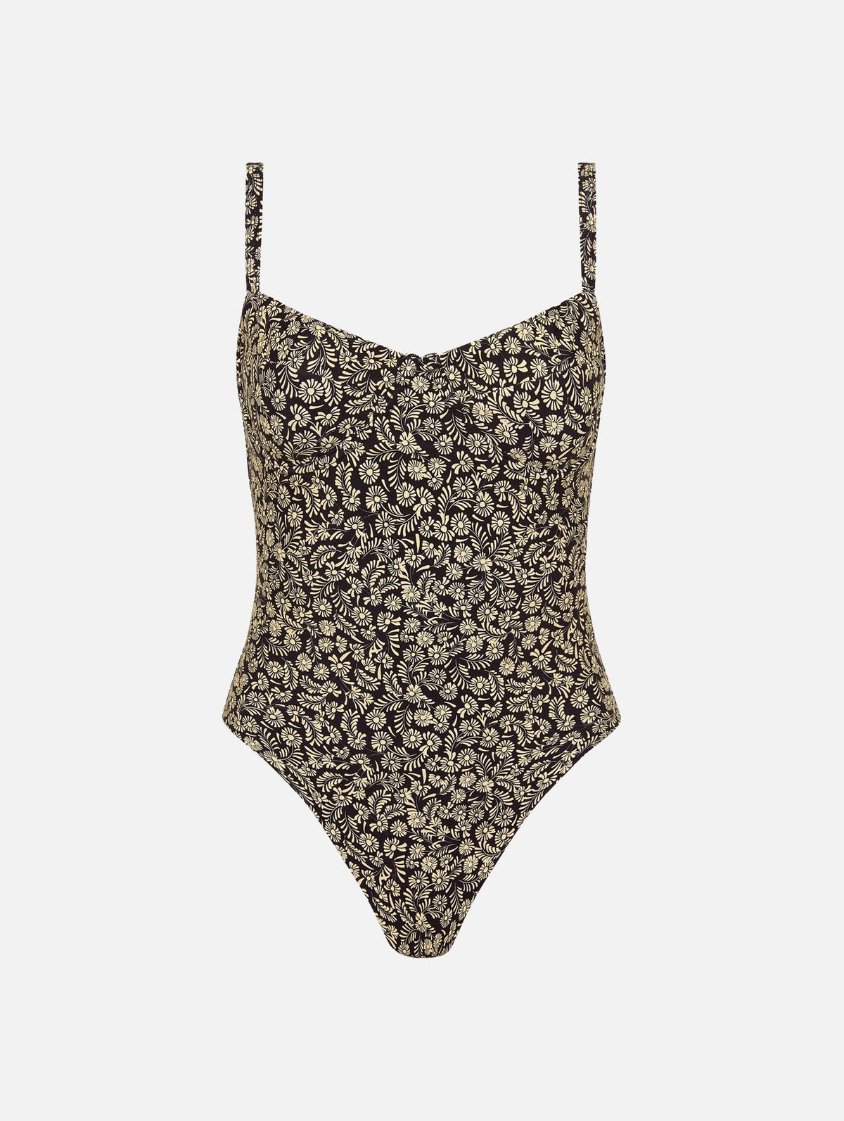 Balconette Maillot in Buttercup