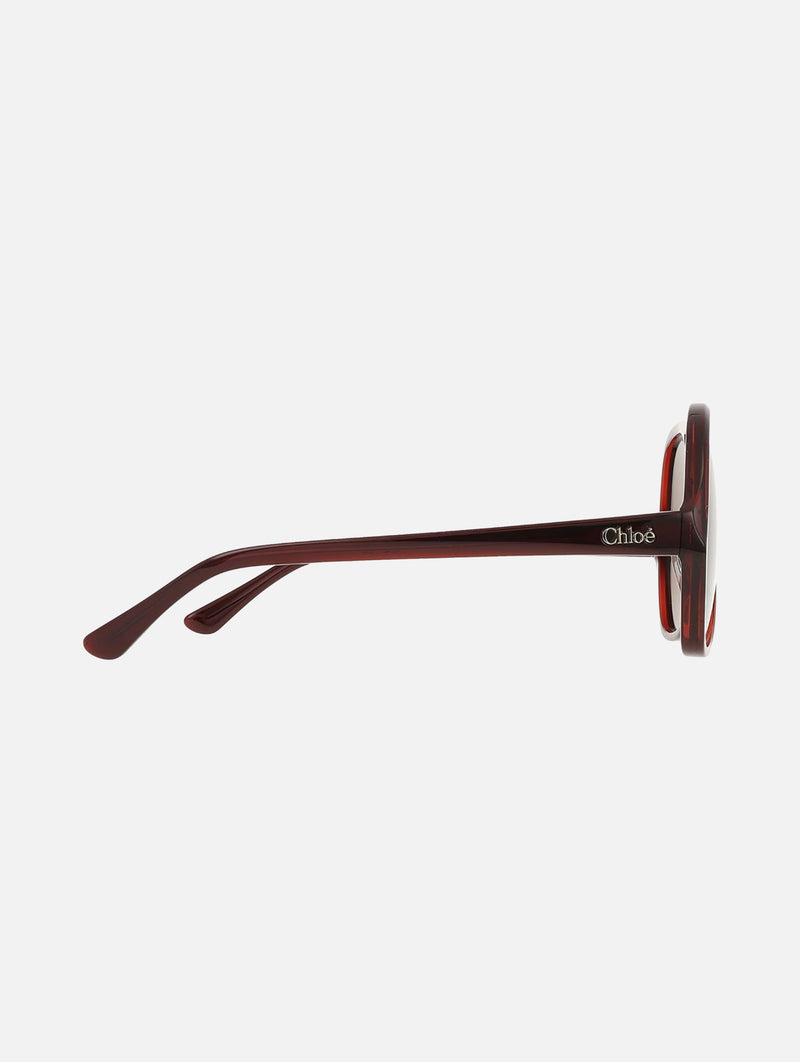 CH0289S-002 Salome Sunglasses in Brown
