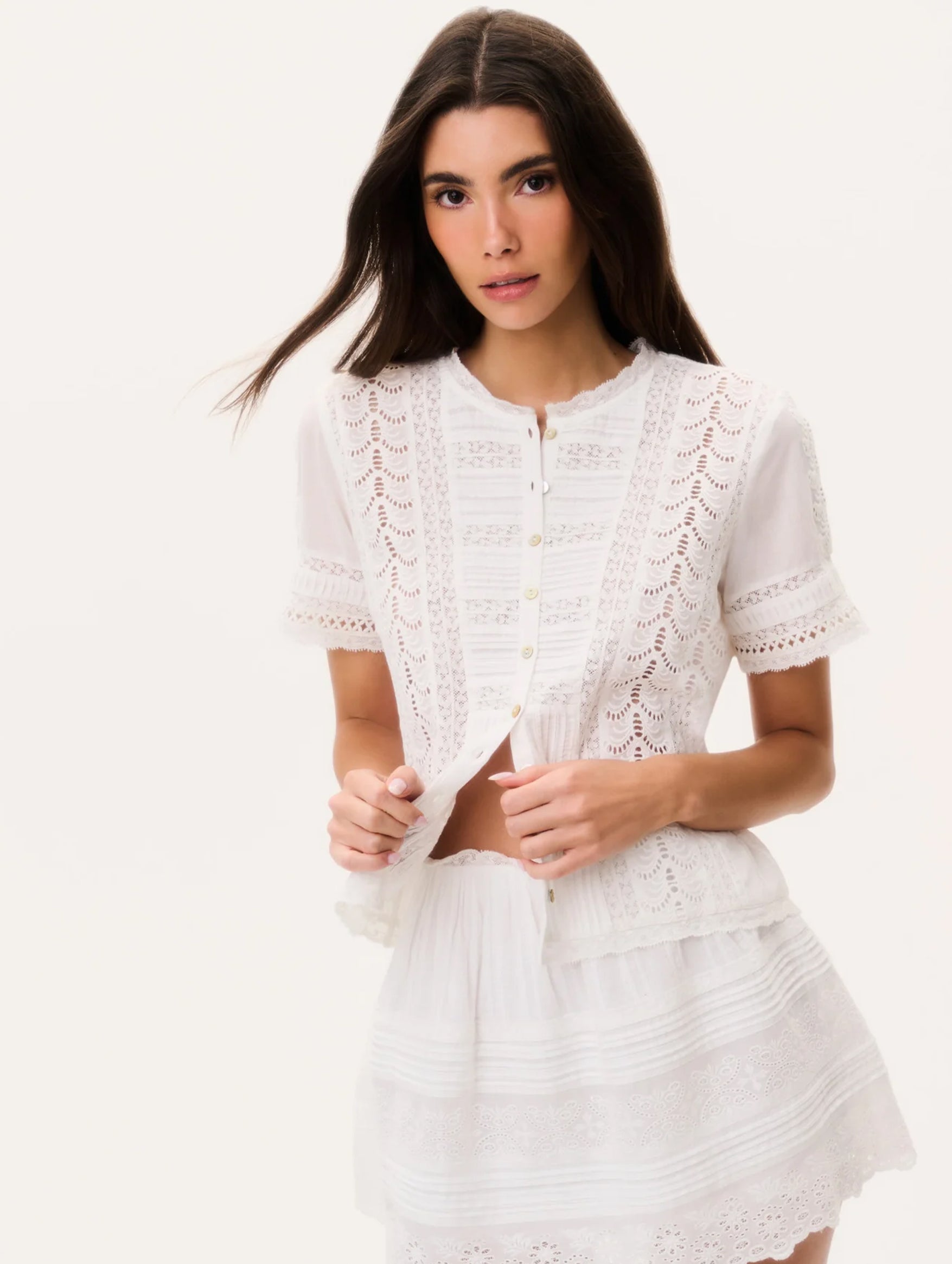 Ciela Top in Optic White