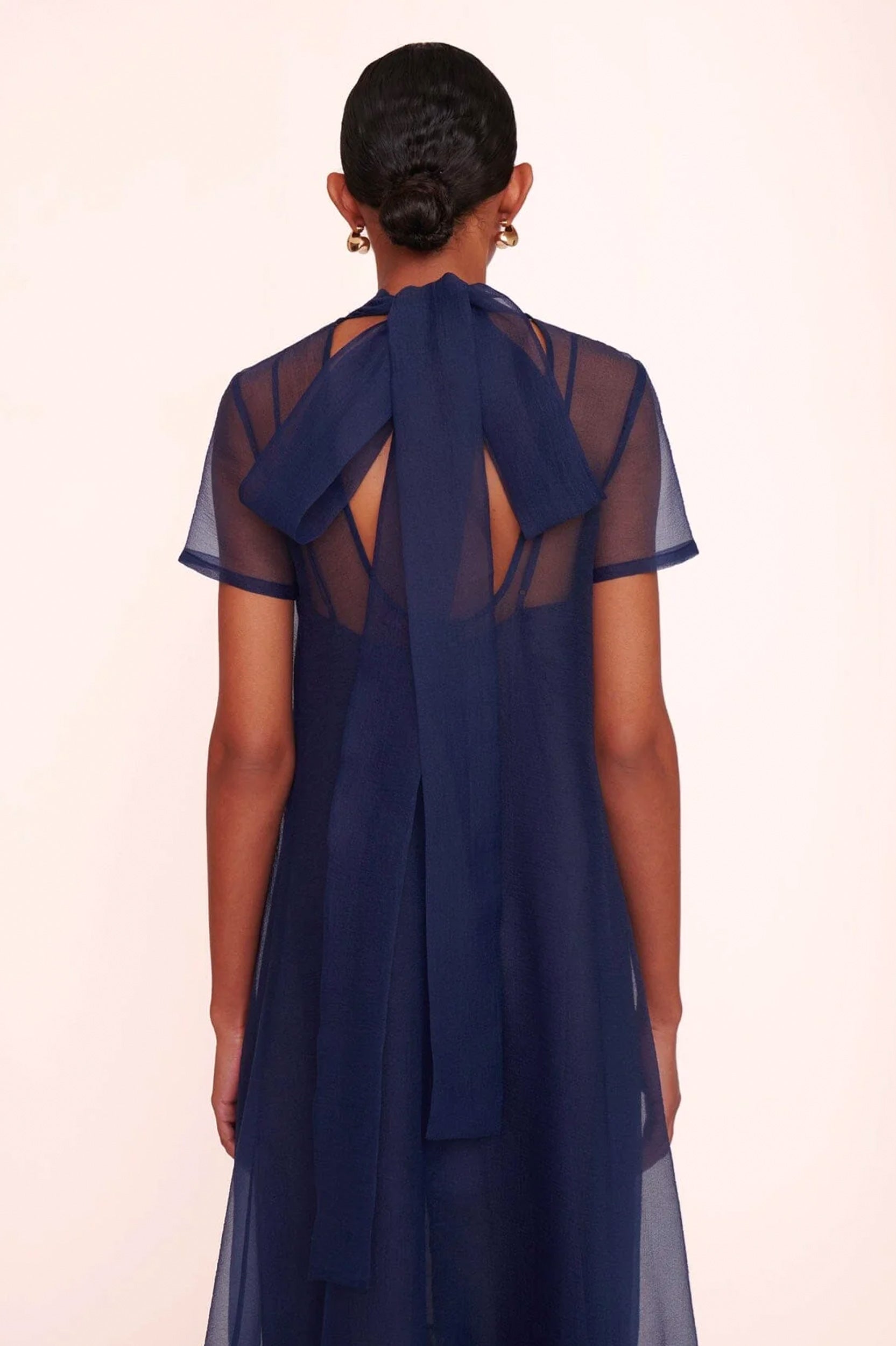 Calluna Dress in Navy