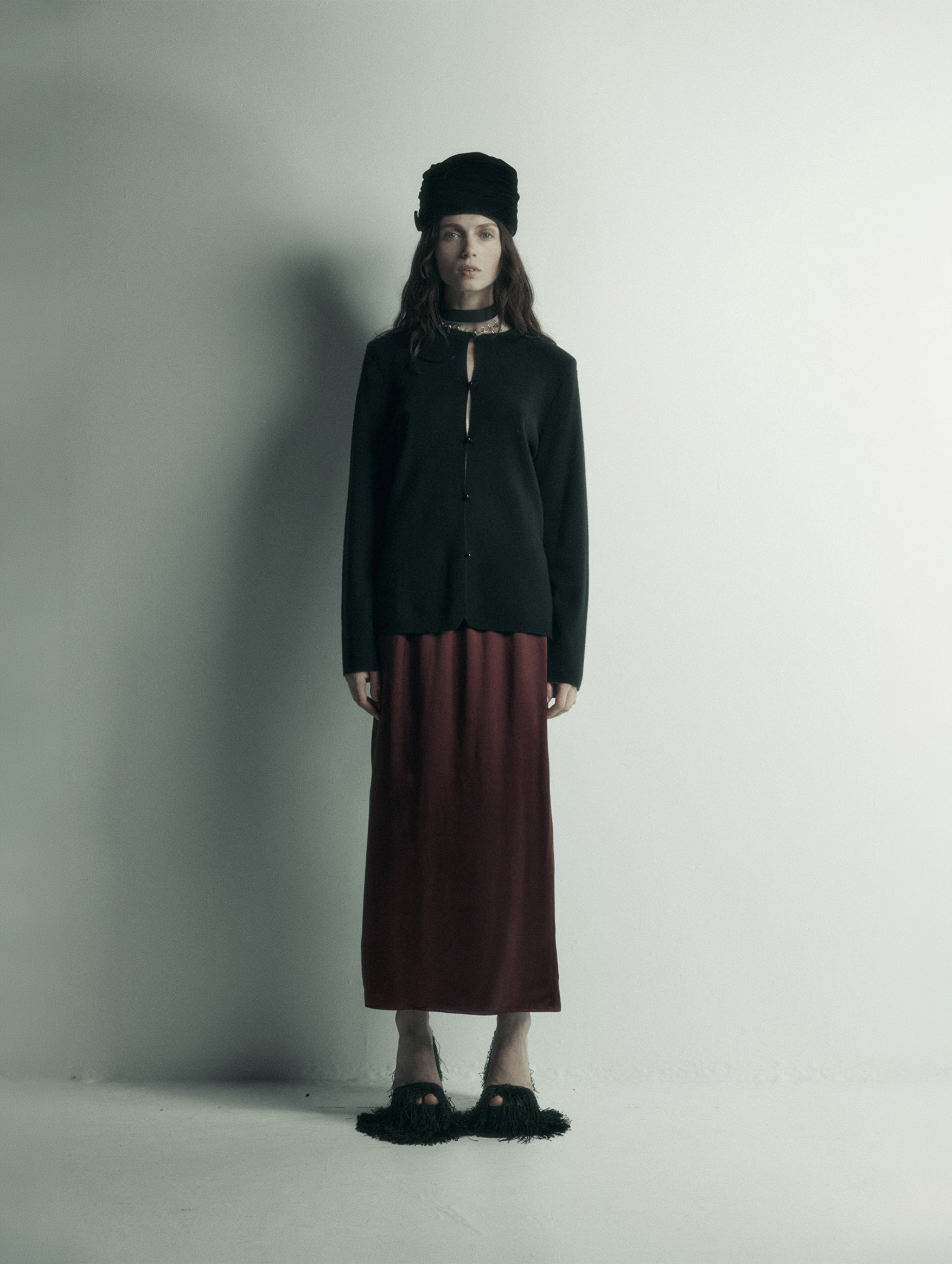Camilla Skirt in Cassis