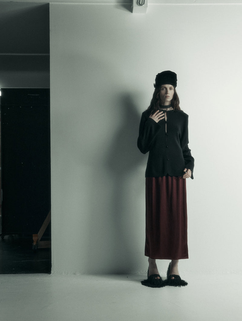 Camilla Skirt in Cassis