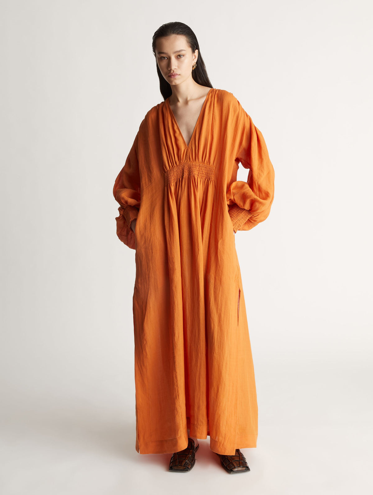 Camille Maxi Dress in Marmalade