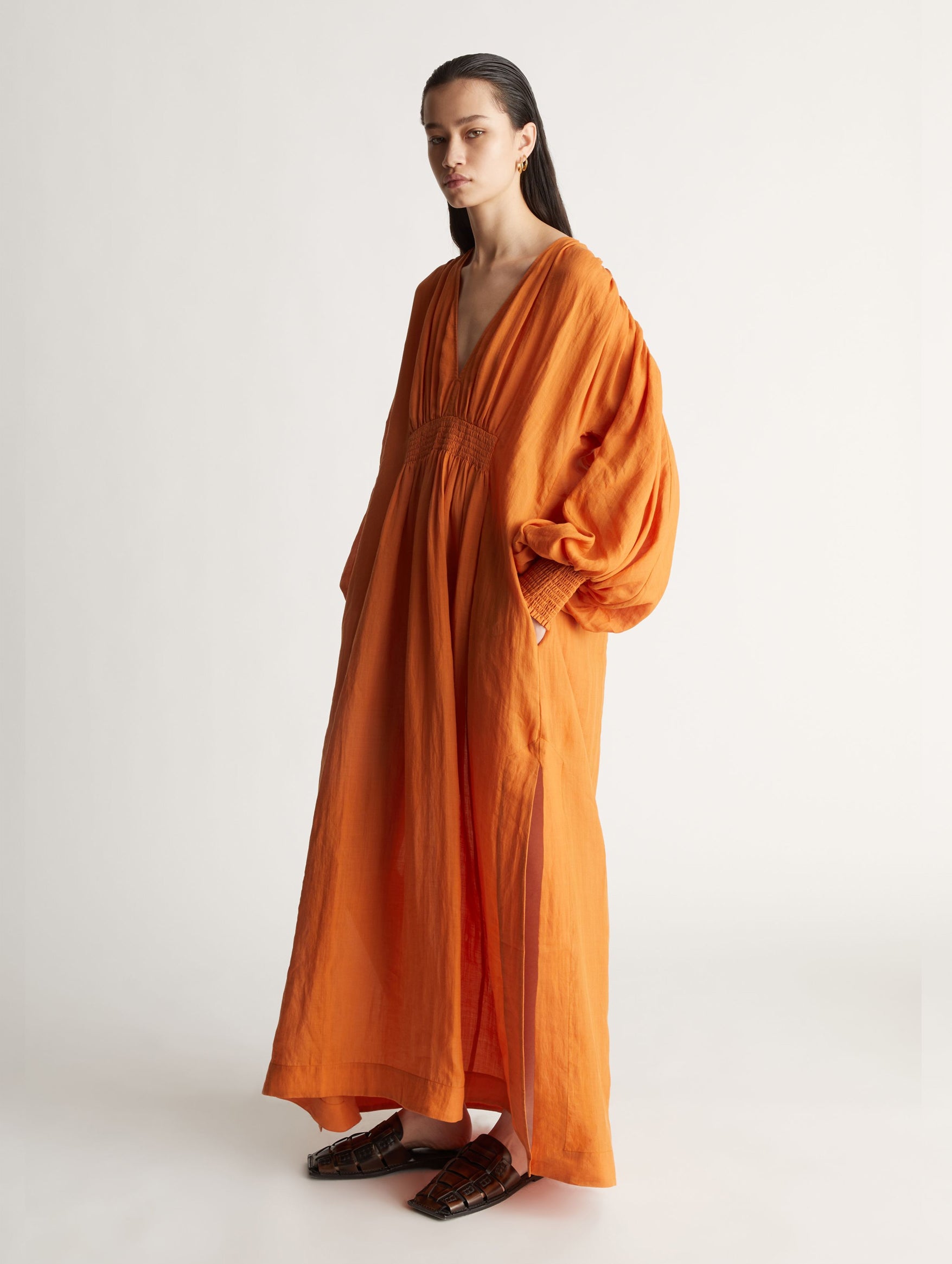 Camille Maxi Dress in Marmalade