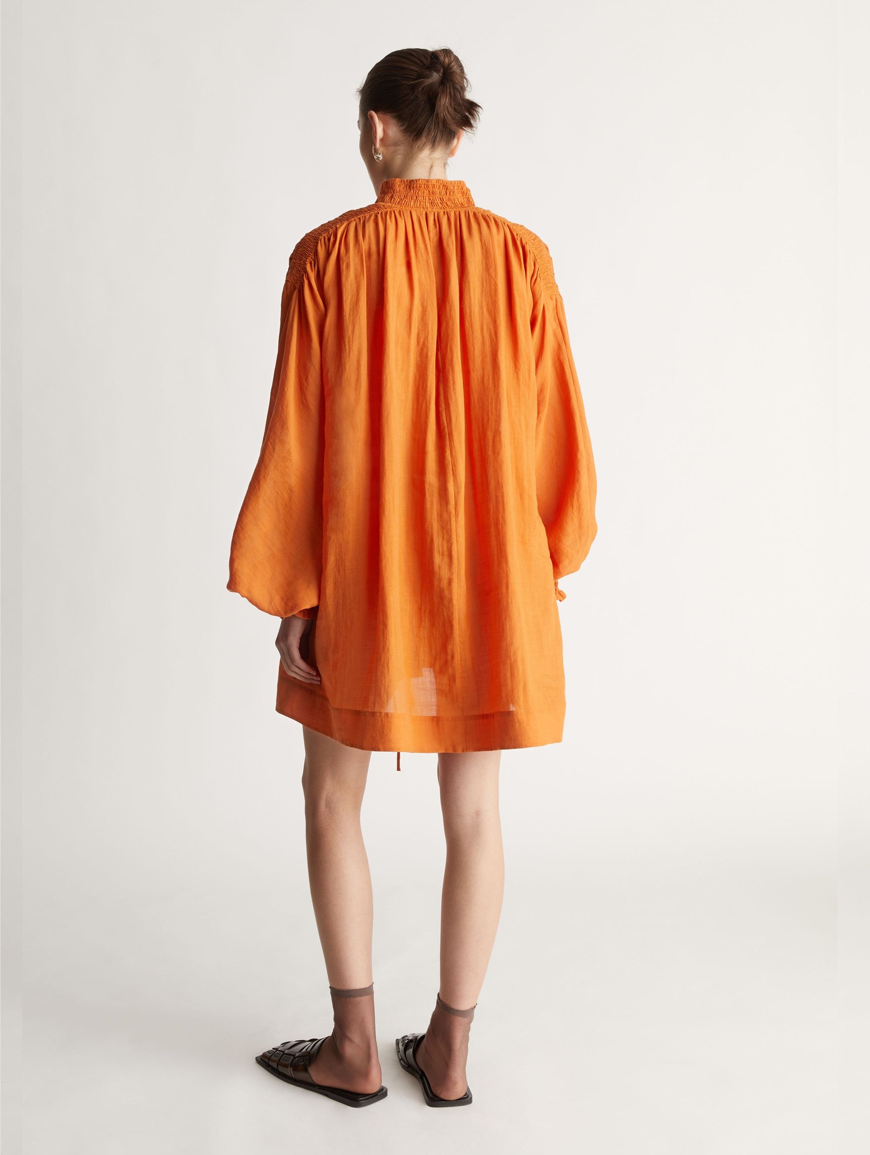 Camillie Mini Dress in Marmalade