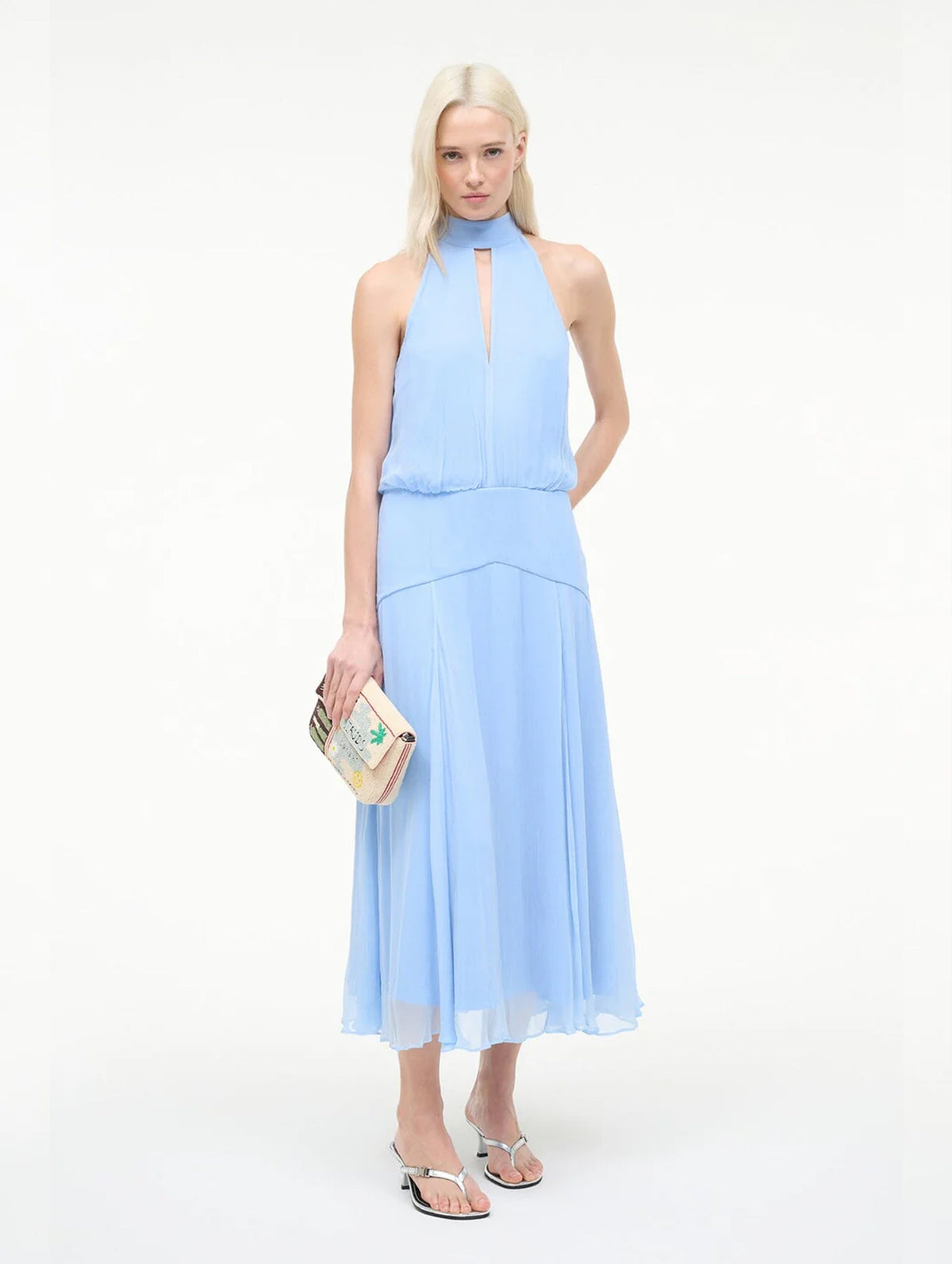 Camryn Dress in Clear Blue