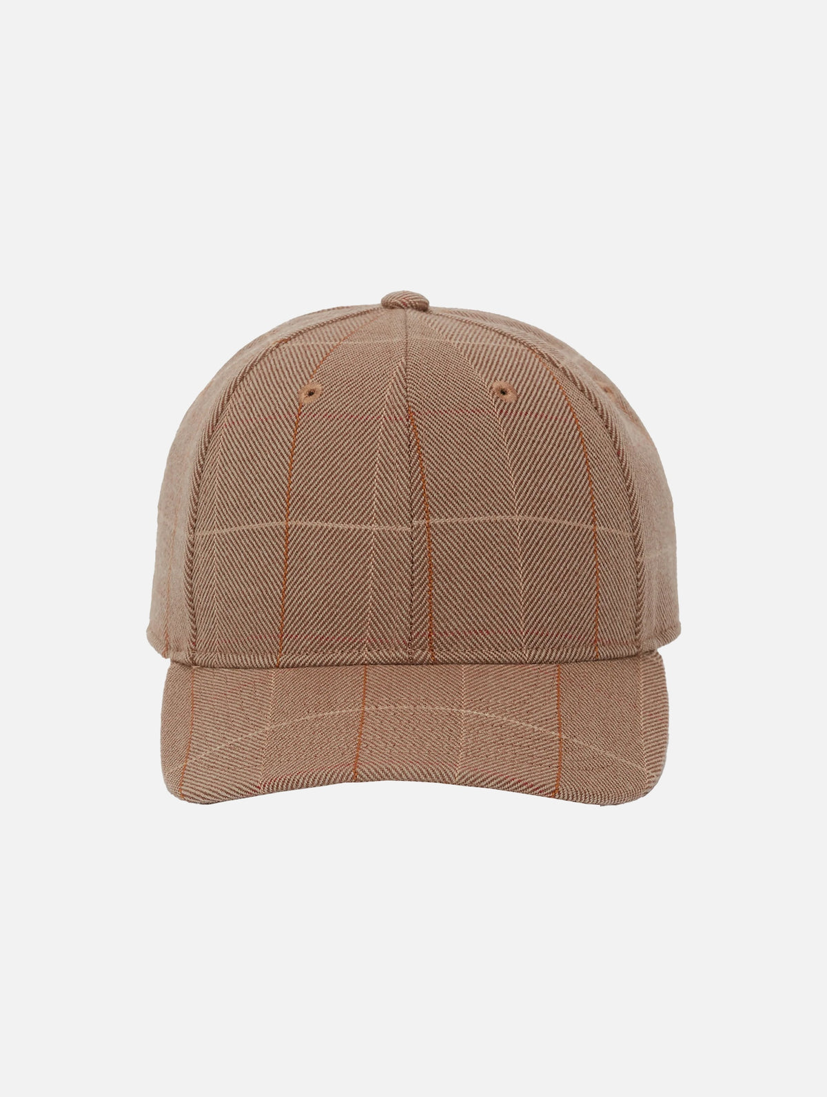 Logo Cap in Camel Multi