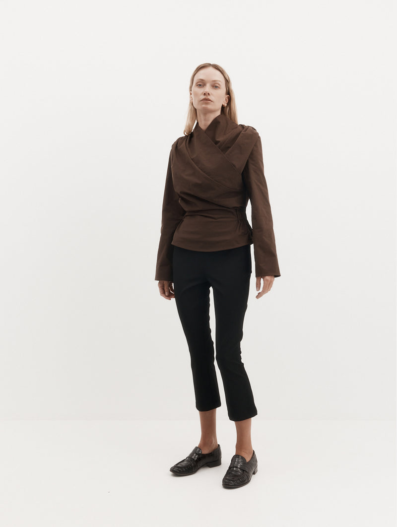Capri Trouser in Black