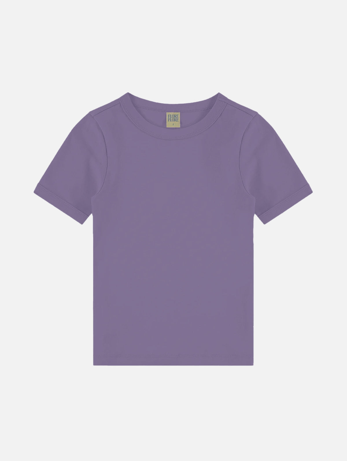 Car Tee in Purple Sage