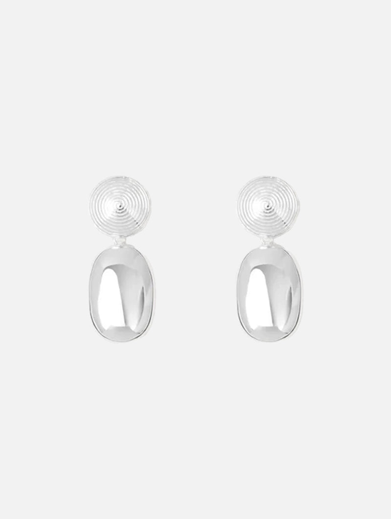 The Carla Earrings in Silver