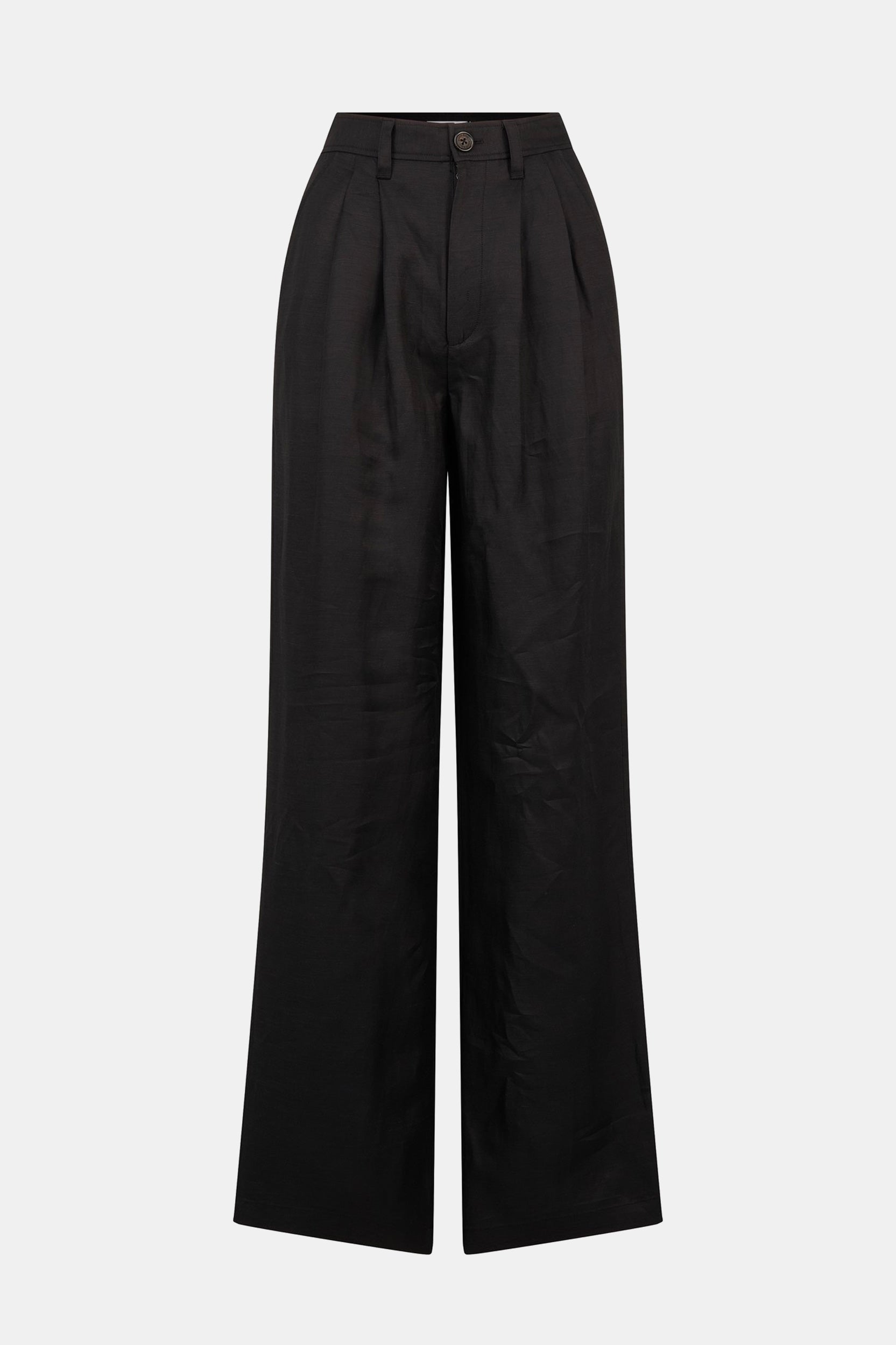 Carrie Pant in Black Twill