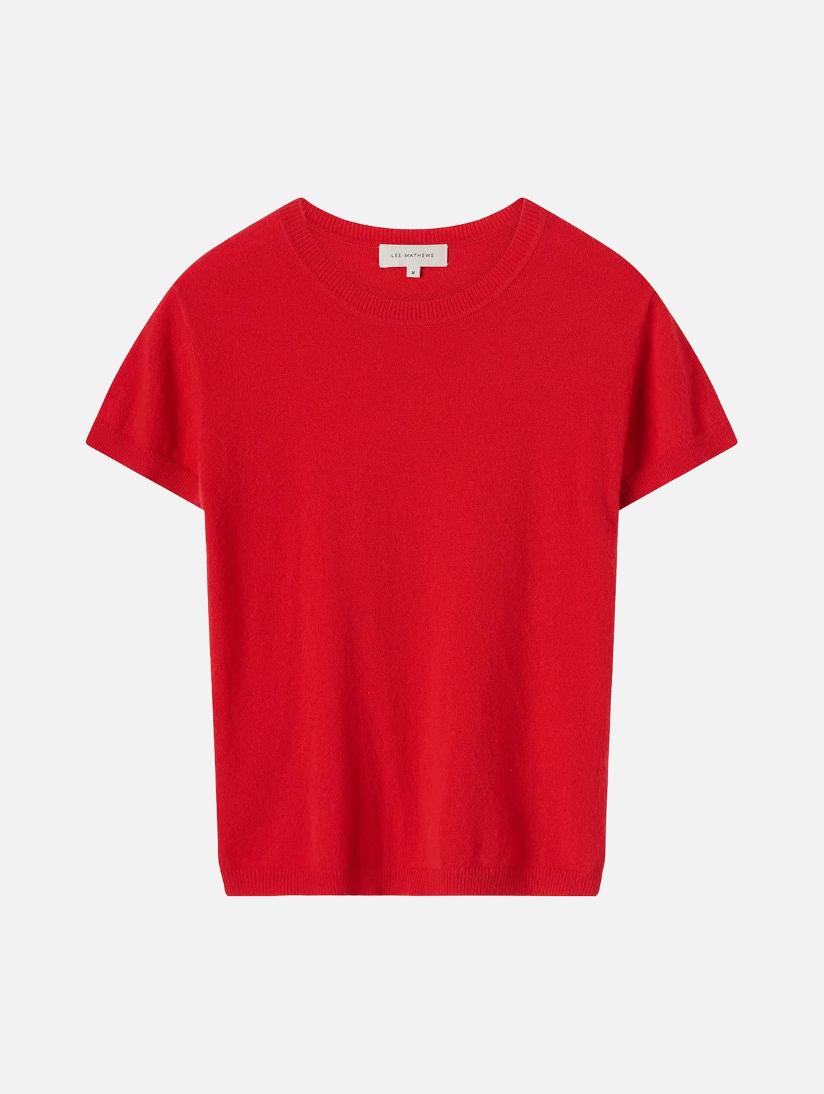 Cashmere Tee in Ruby