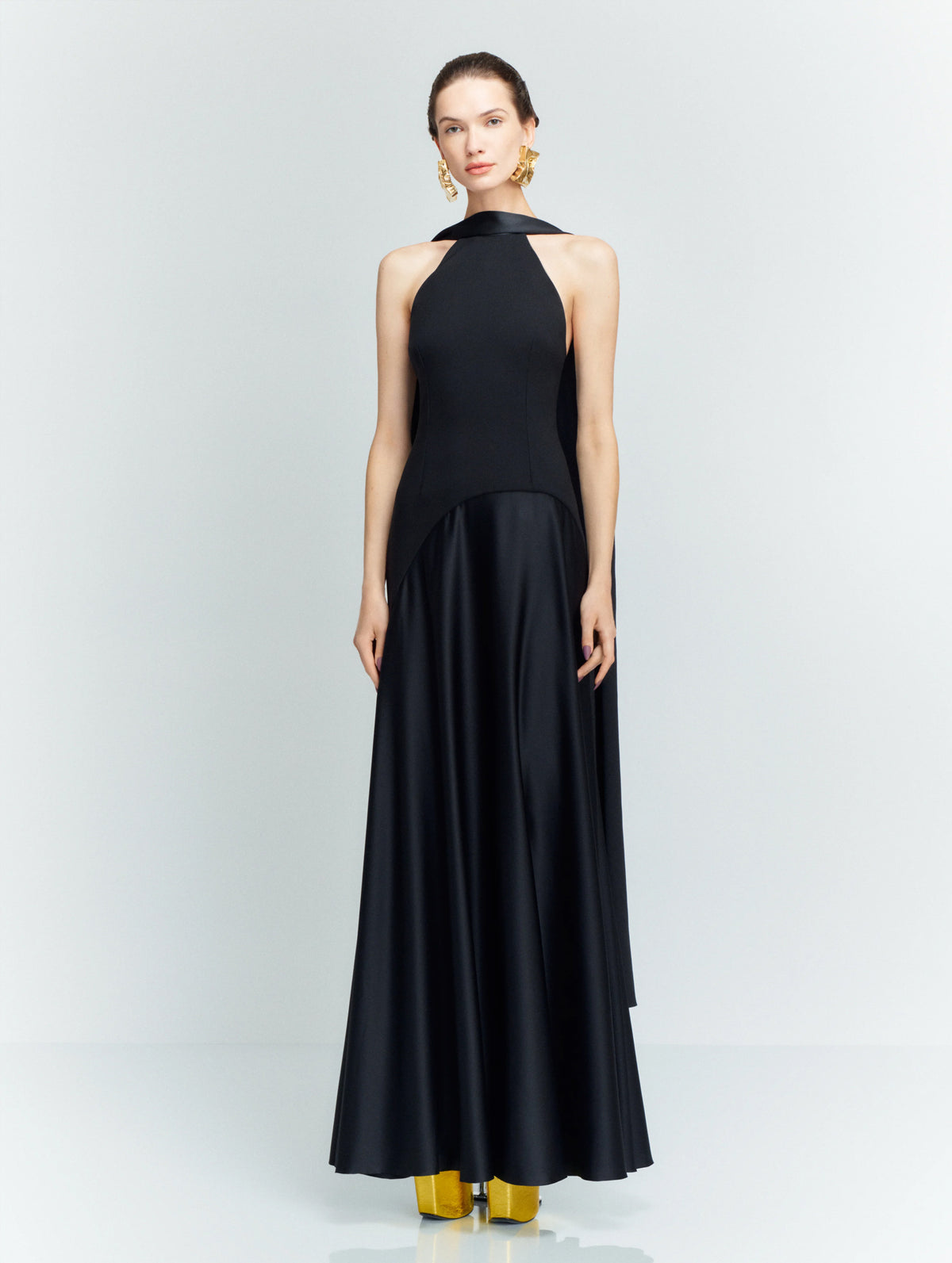 Cece Maxi Dress in Black