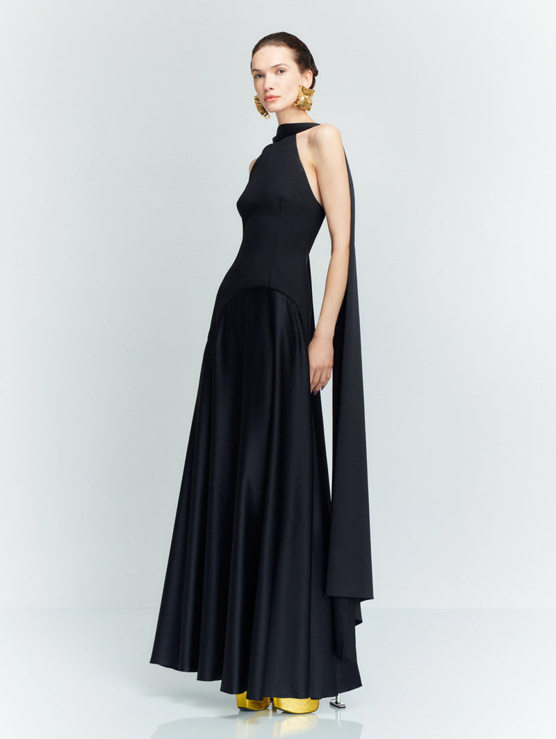 Cece Maxi Dress in Black