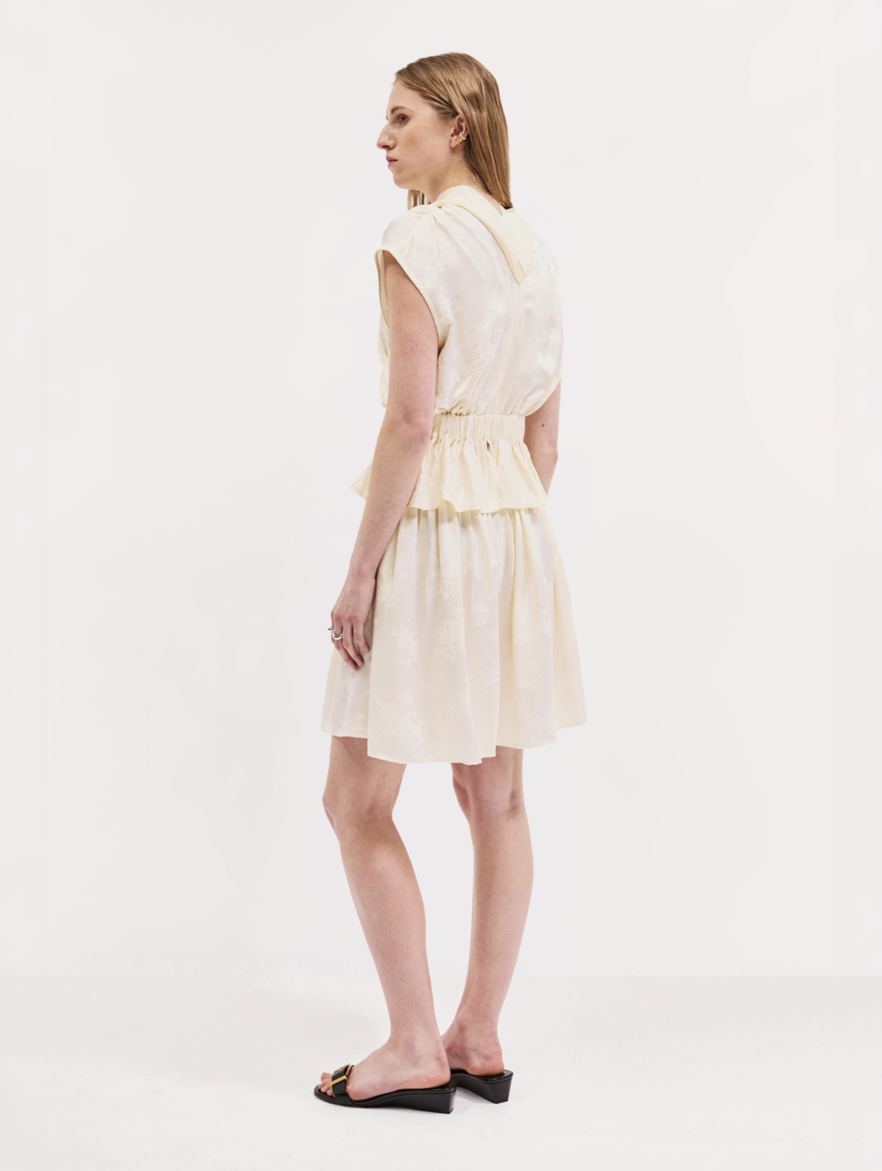 Chaimberlain Top in Ivory Tapestry
