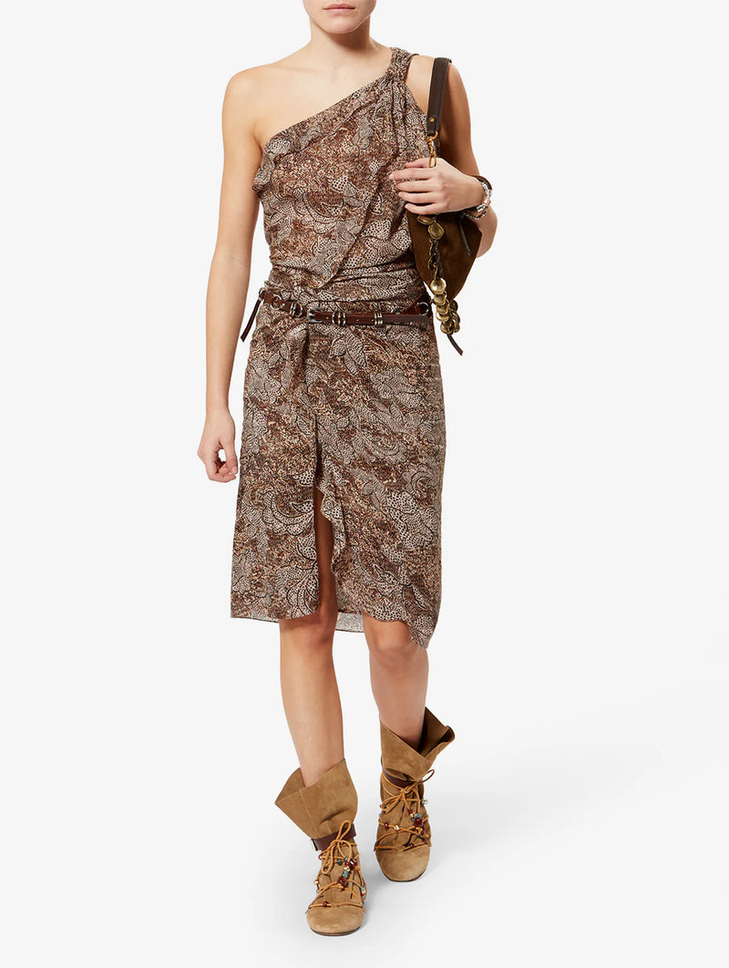 Charlota Dress in Ochre