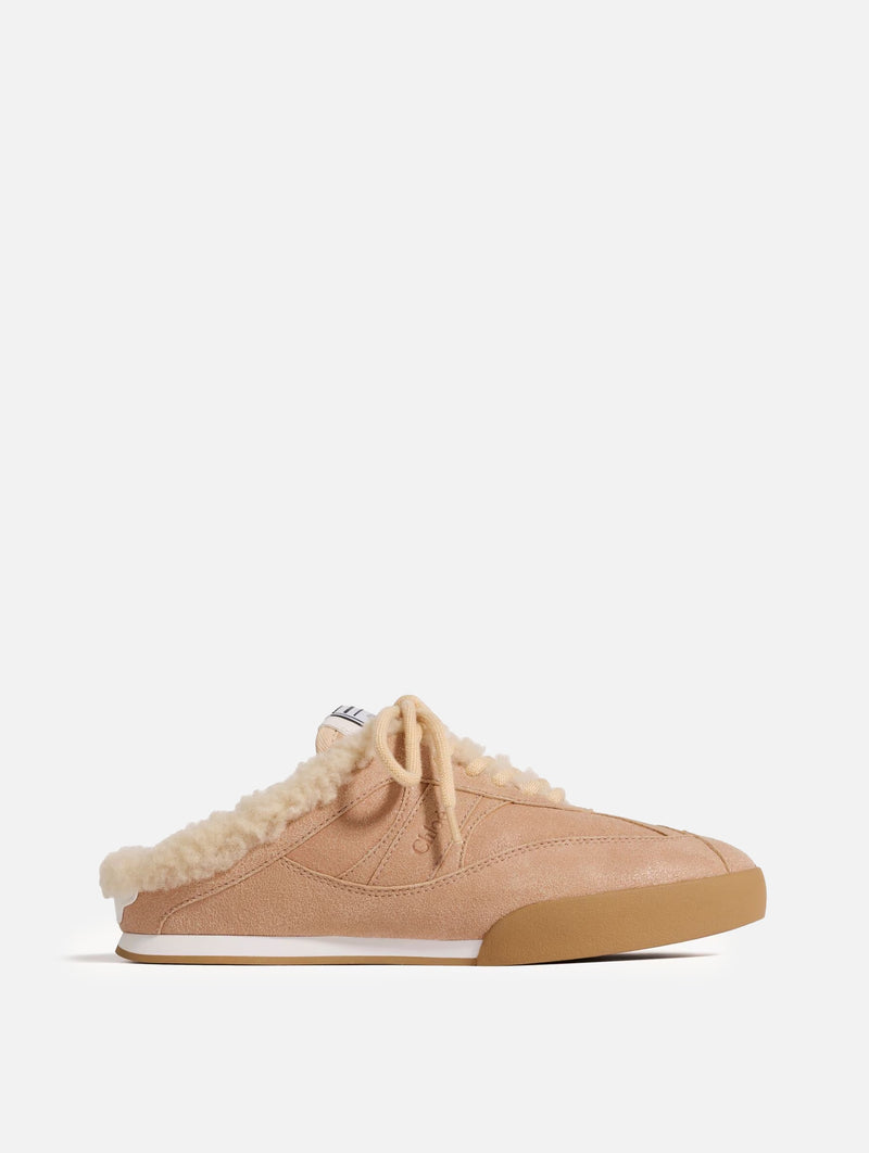 Chloé Kick Sneaker Mule in Authentic Brown