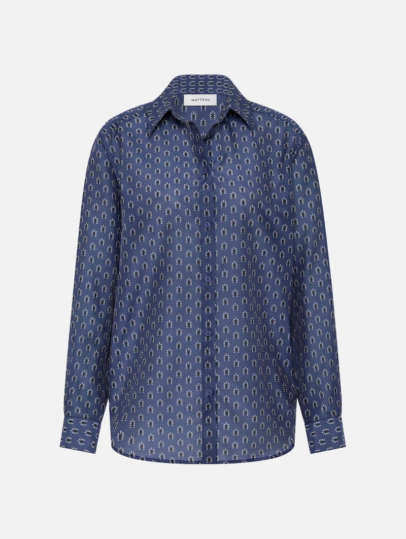 Classic Shirt in Cassis
