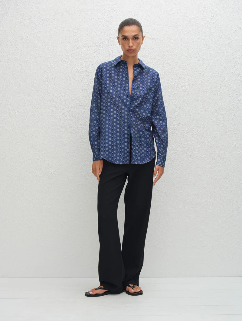 Classic Shirt in Cassis
