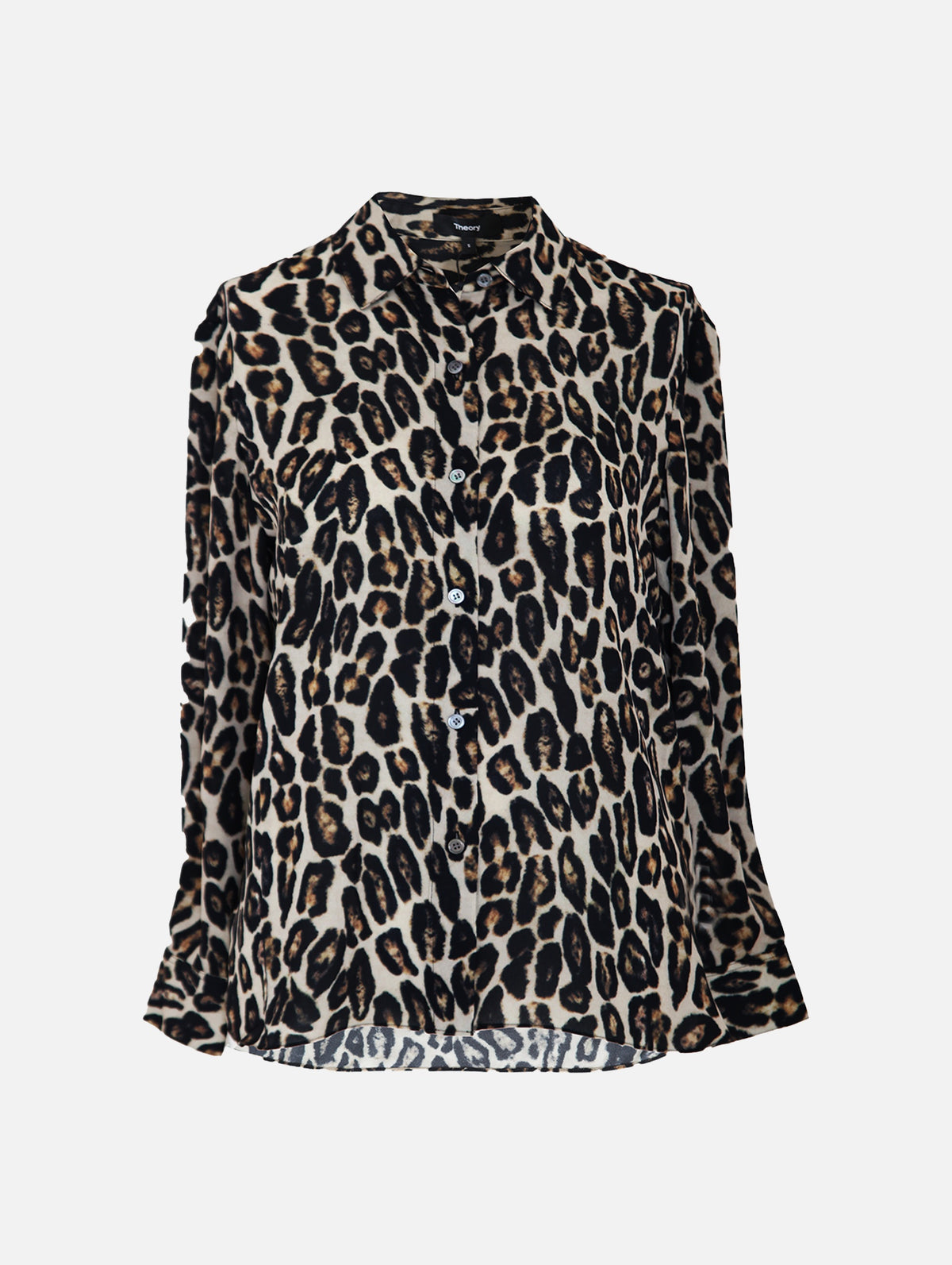 Classic Straight Shirt in Leopard