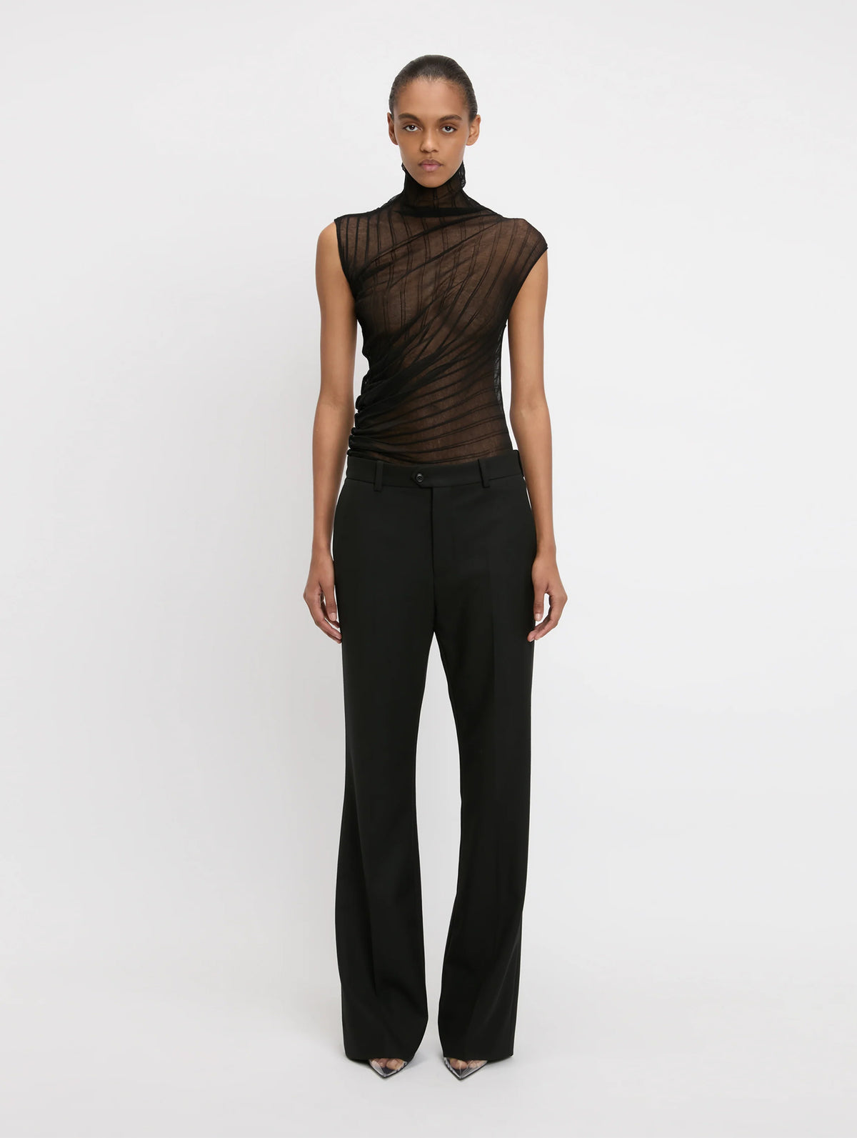 Classic Tailored Trousers in Black