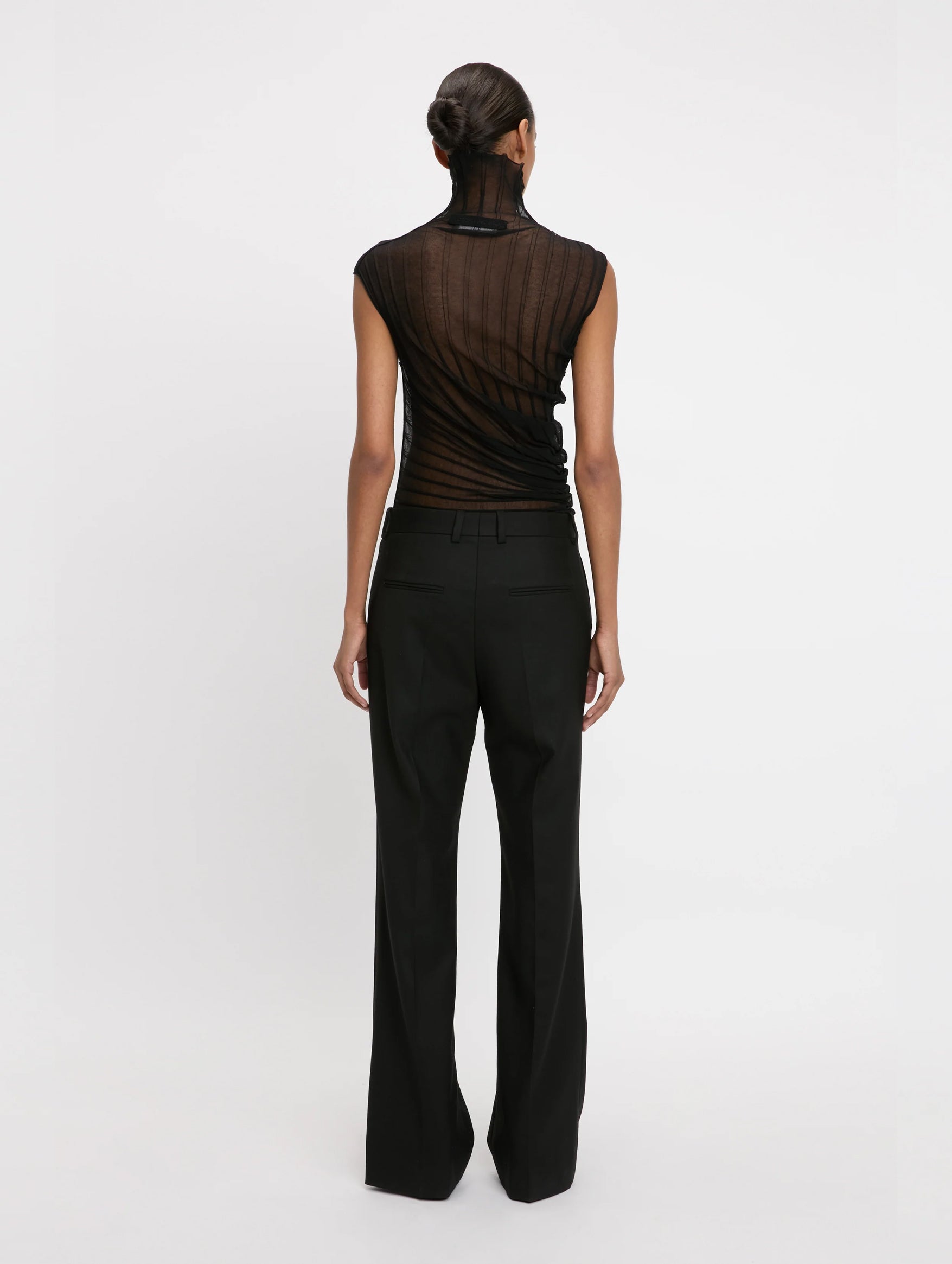 Classic Tailored Trousers in Black
