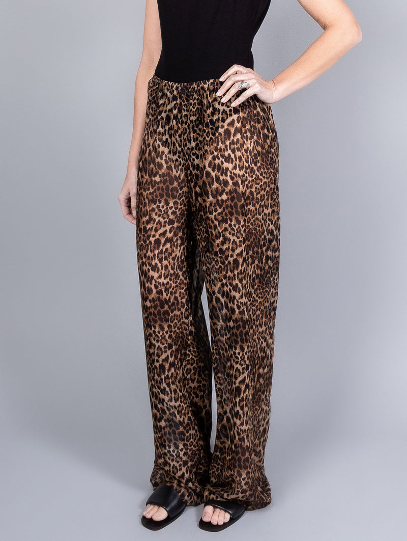 Clea Pant in Vintage Leopard Print