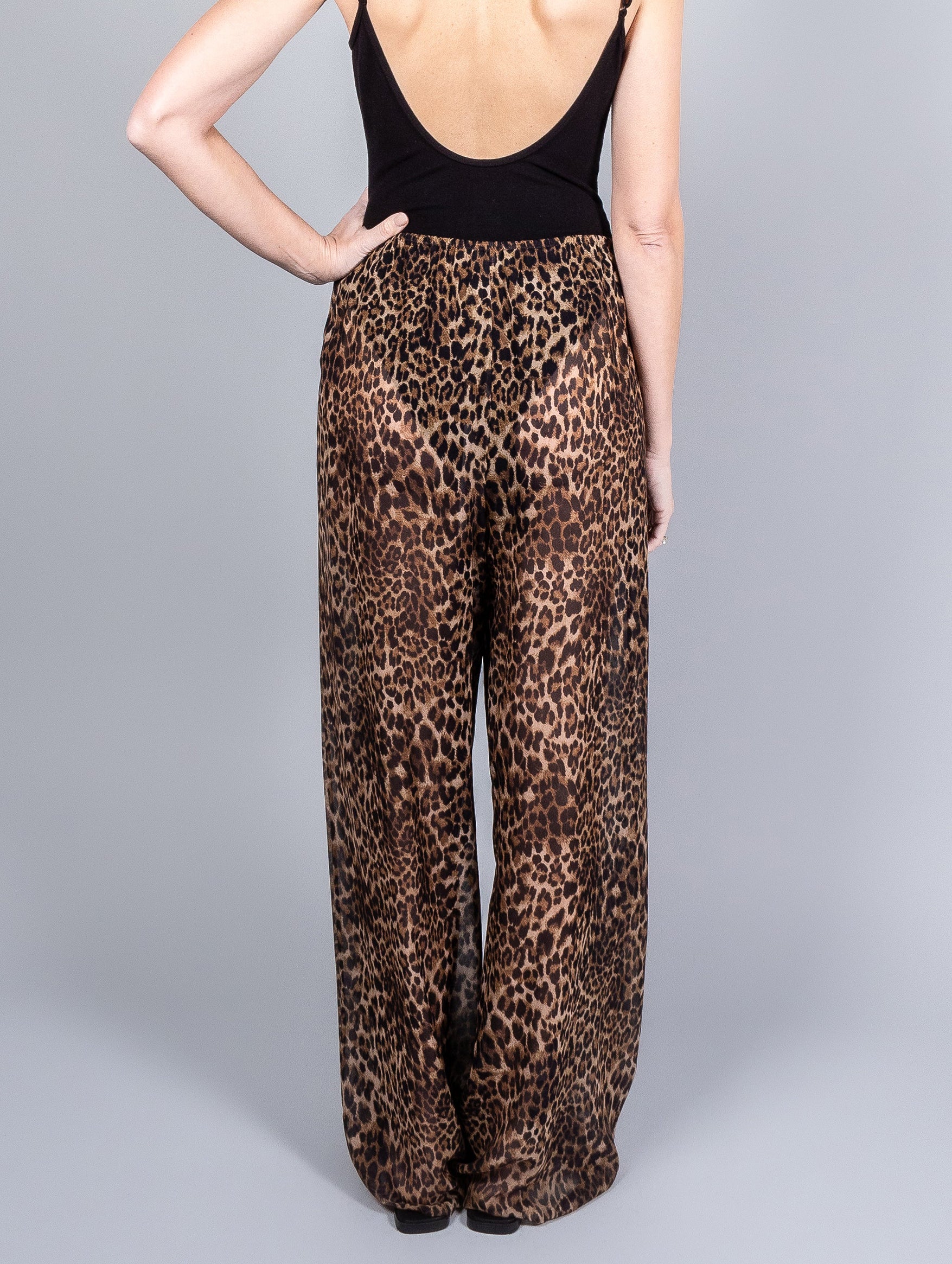 Clea Pant in Vintage Leopard Print