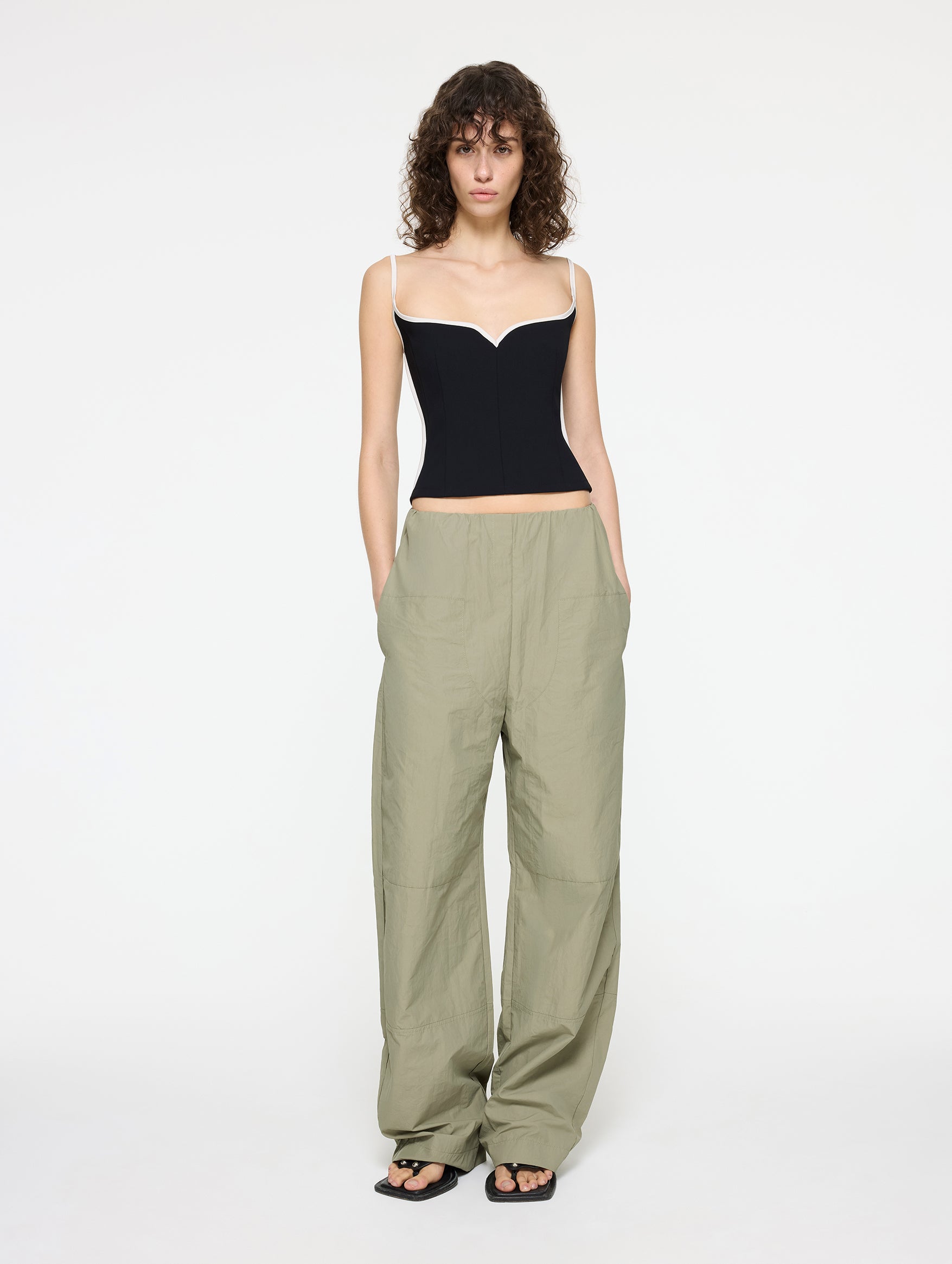 Cocoon Trackpant in Clay
