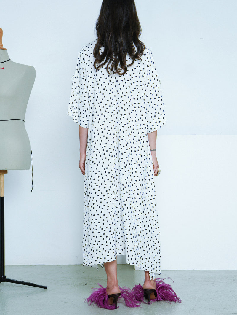 Constance Dress in Polka Dots
