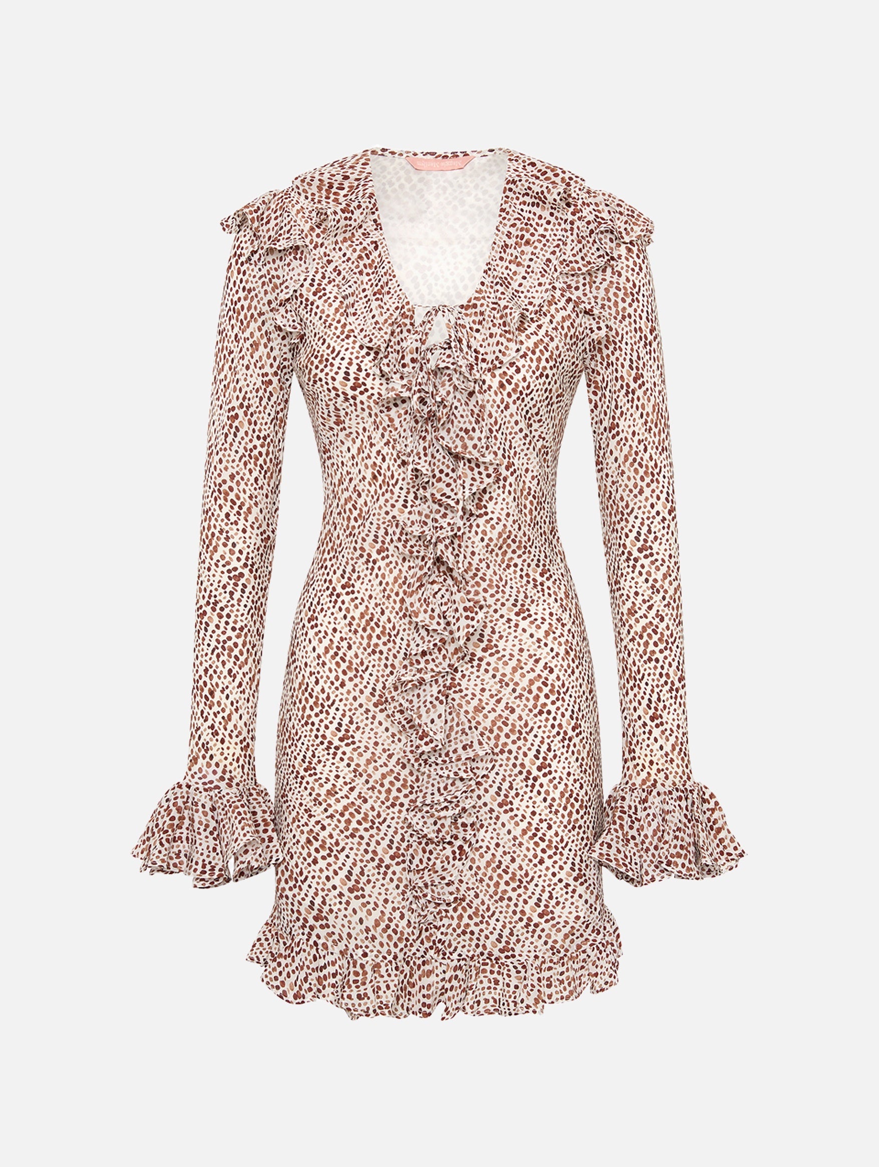 Cool About It Dress in Polka Dot Shell