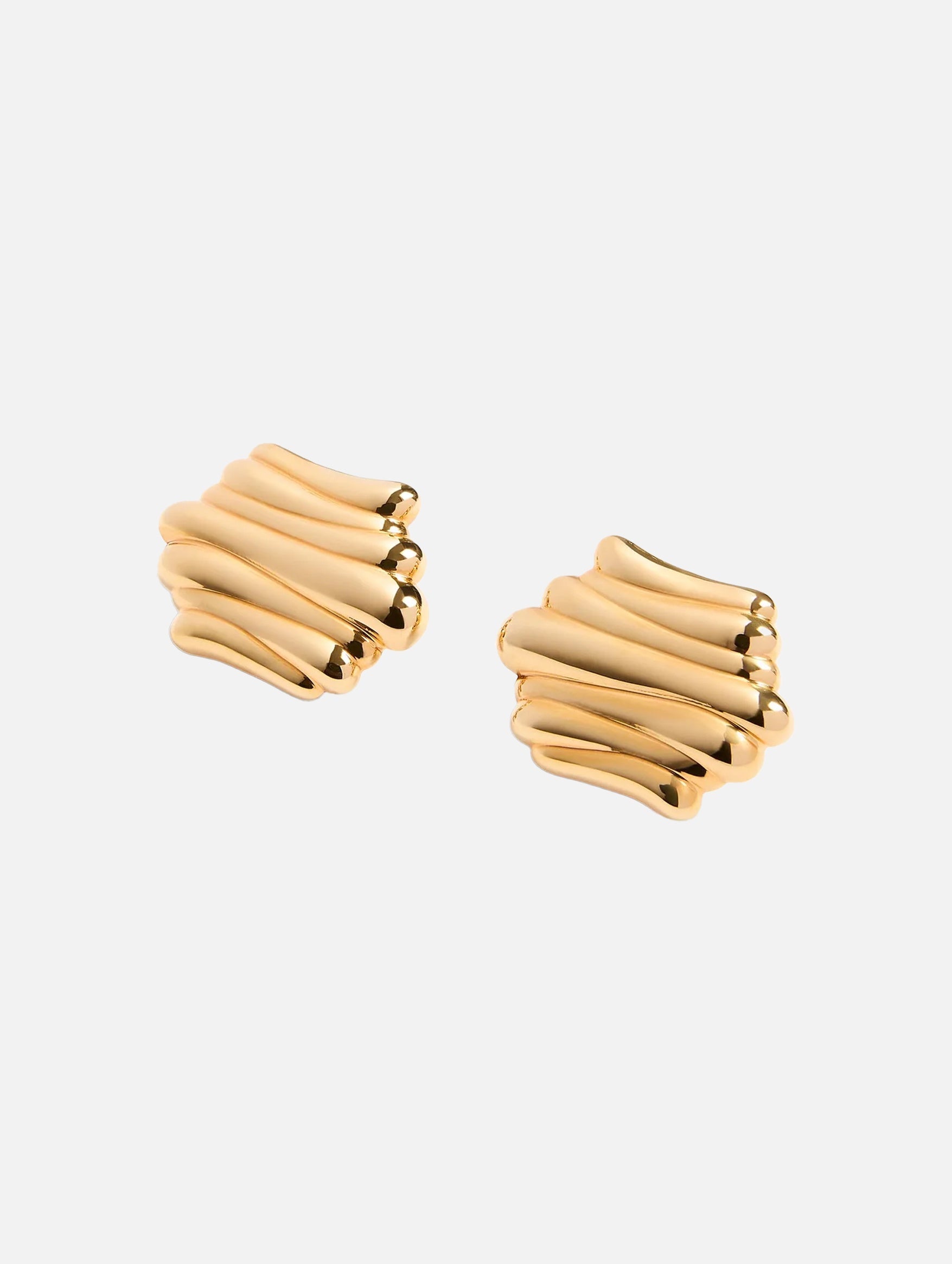 Crema Earrings in Gold