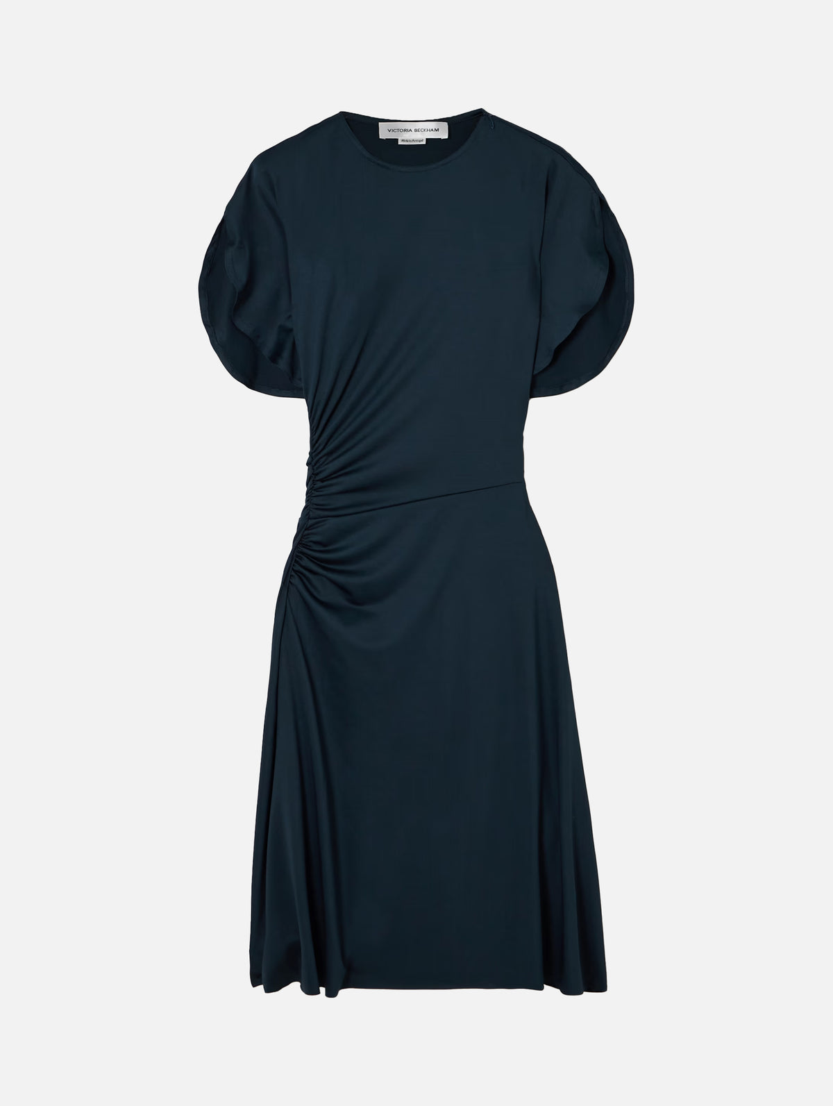 Crew Neck Dress in Midnight