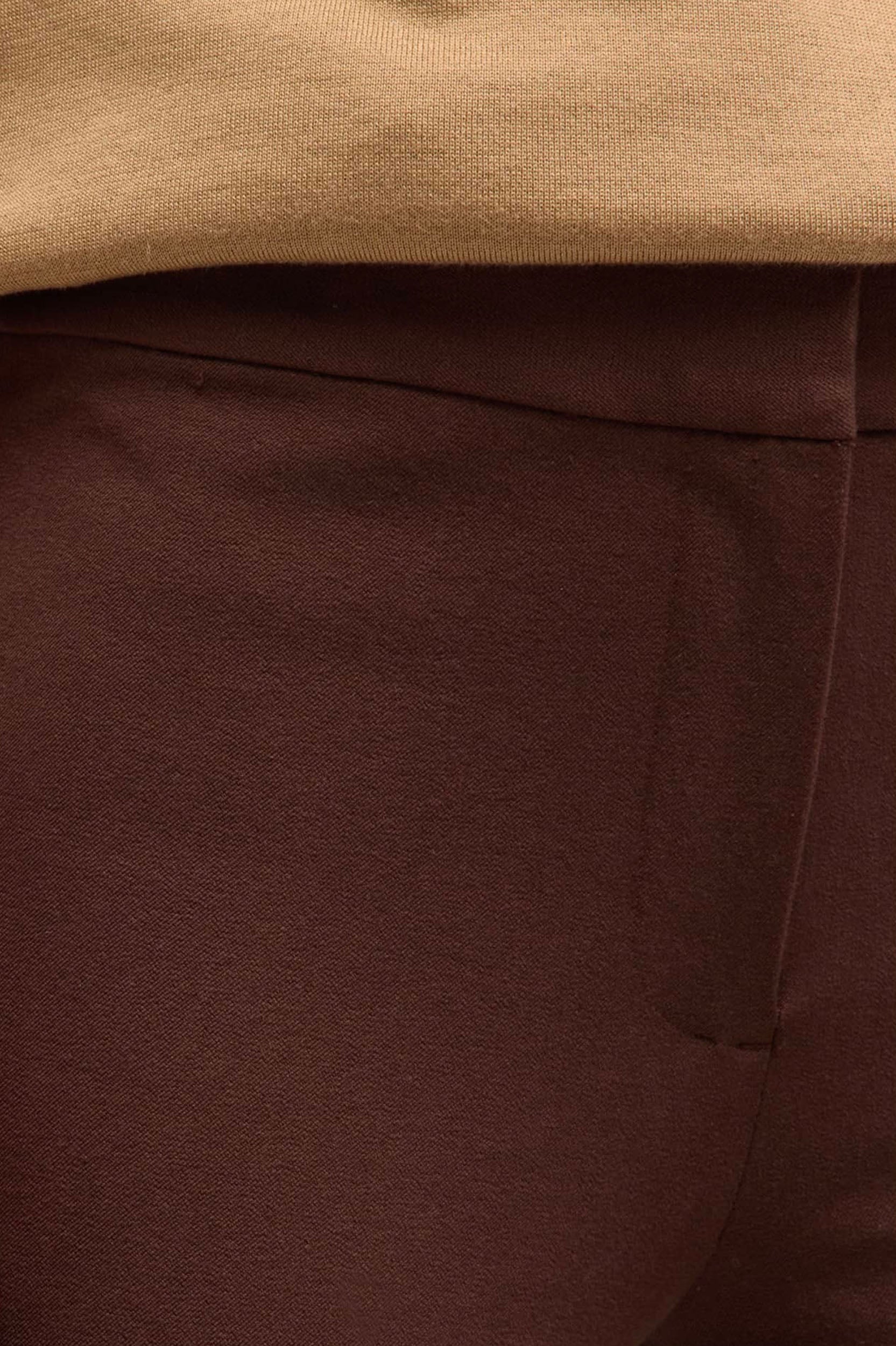 Crosby Flare Trouser in Chocolate