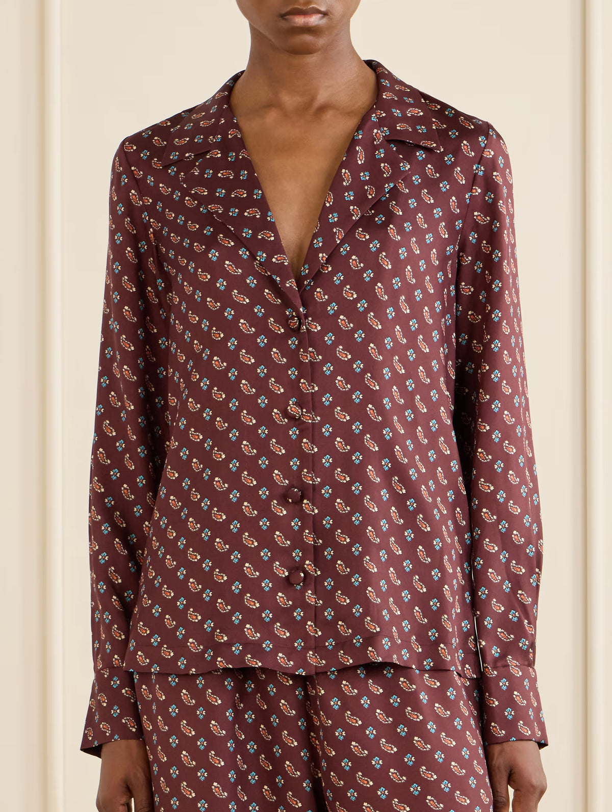 Dorsia Top in Deauville Paisley