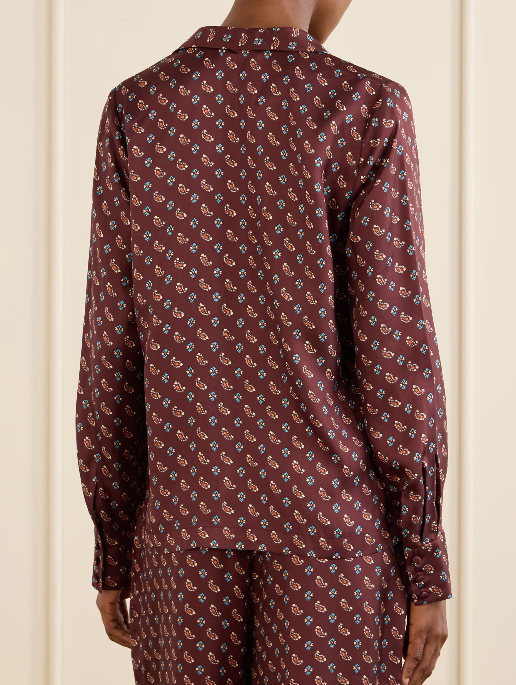 Dorsia Top in Deauville Paisley