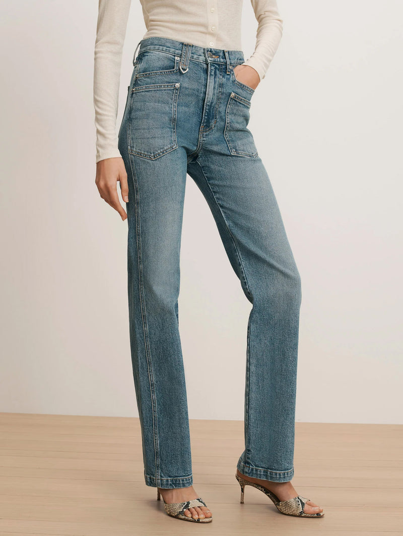 Dylan Straight-Leg Jean in Orbit Glare