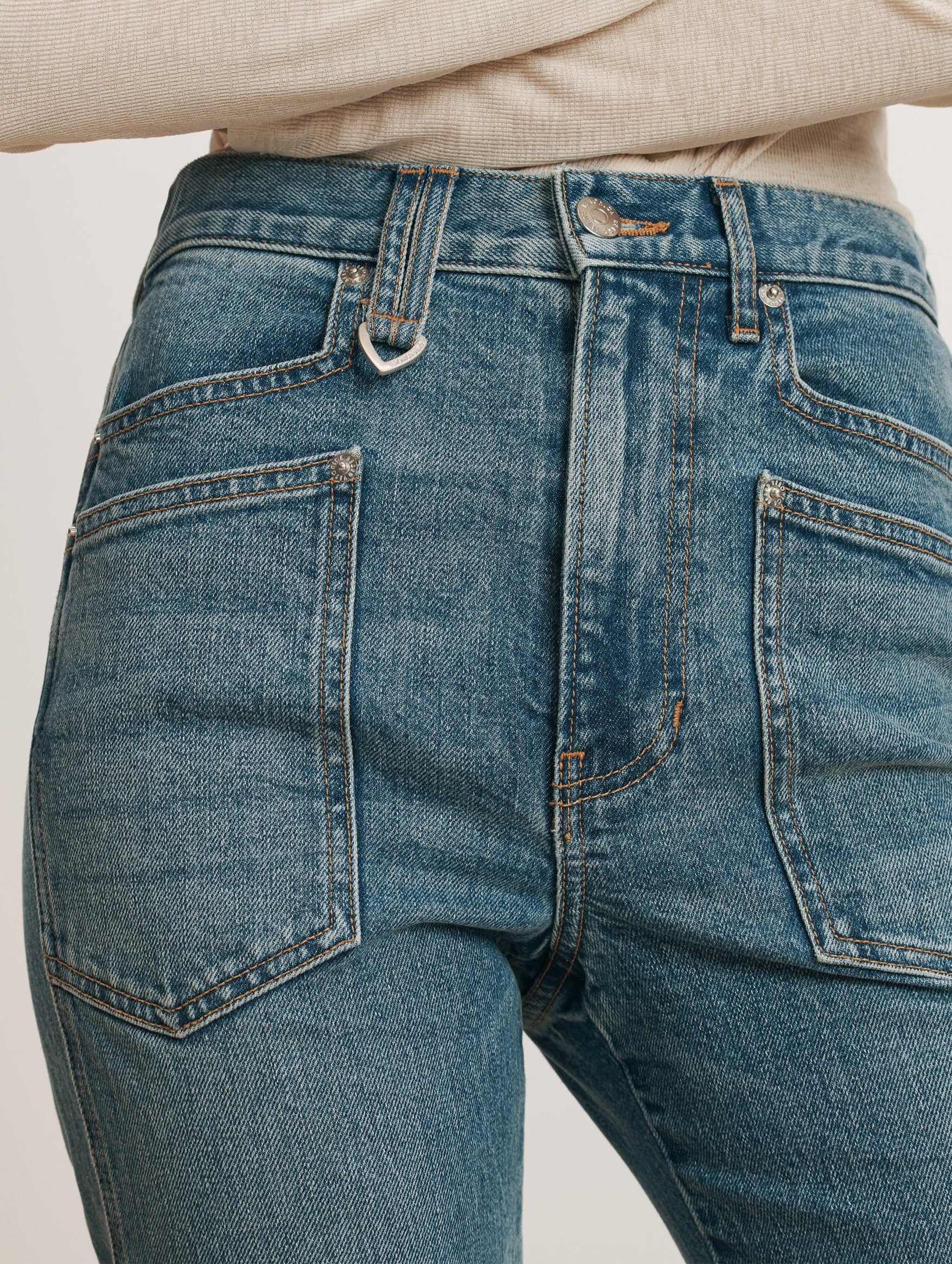 Dylan Straight-Leg Jean in Orbit Glare