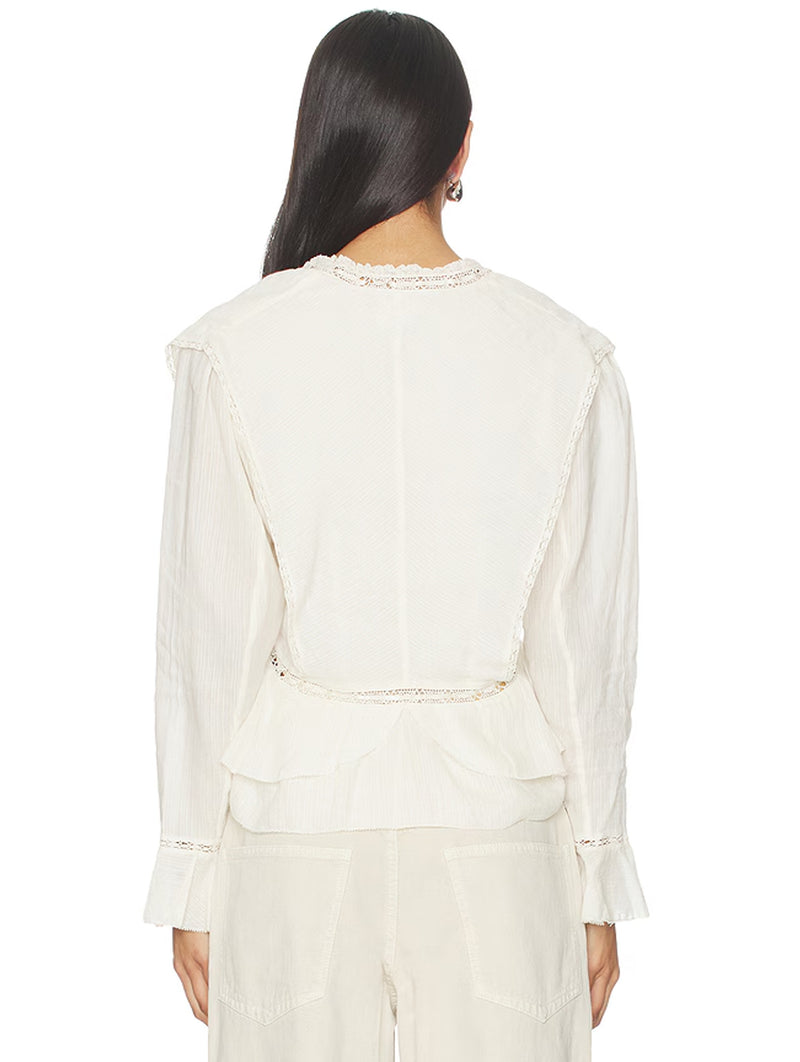 Damienne Top in Ecru