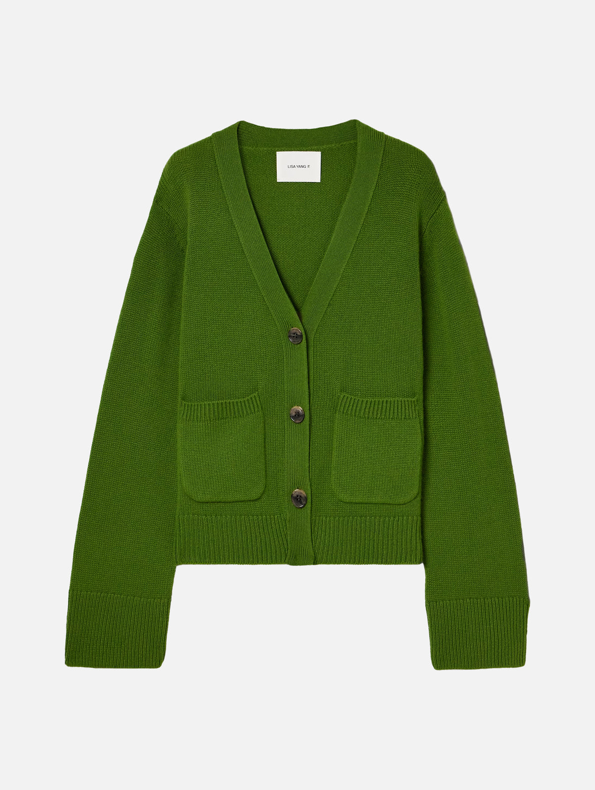 Danni Cashmere Cardigan in Matcha