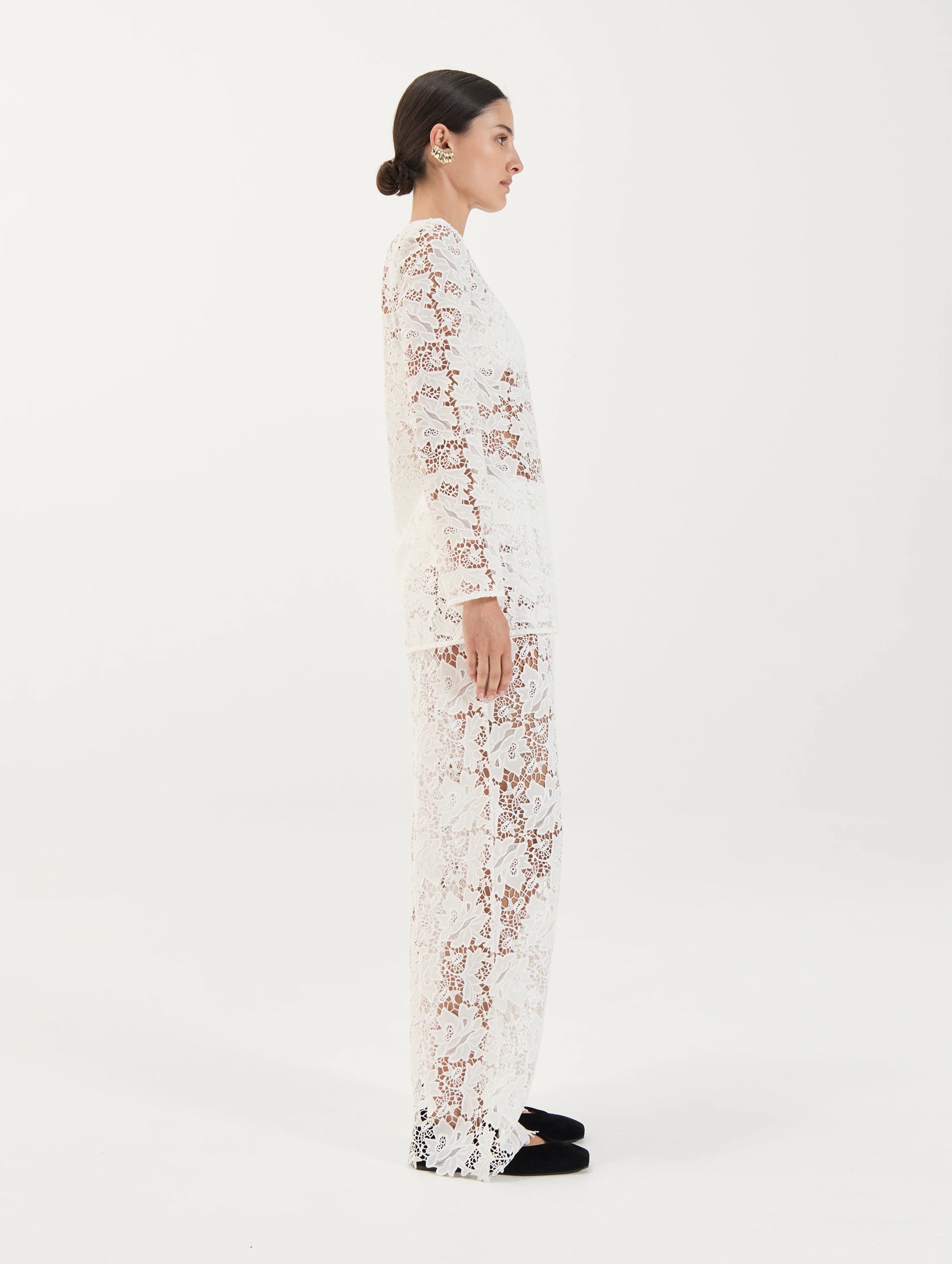 Daphne Tunic in Crochet Lace