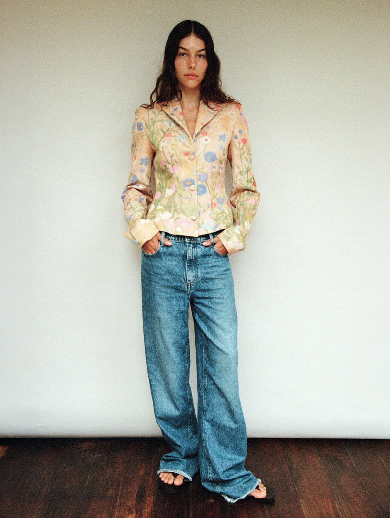 Darling Blazer in Pressed Flowers