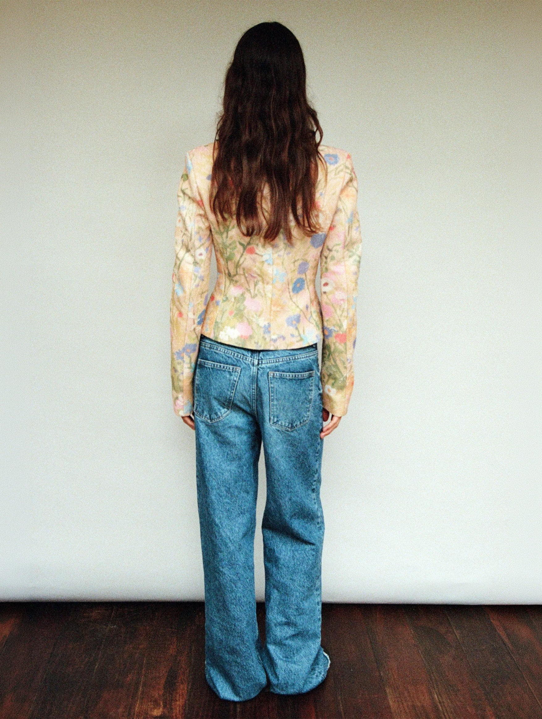 Darling Blazer in Pressed Flowers