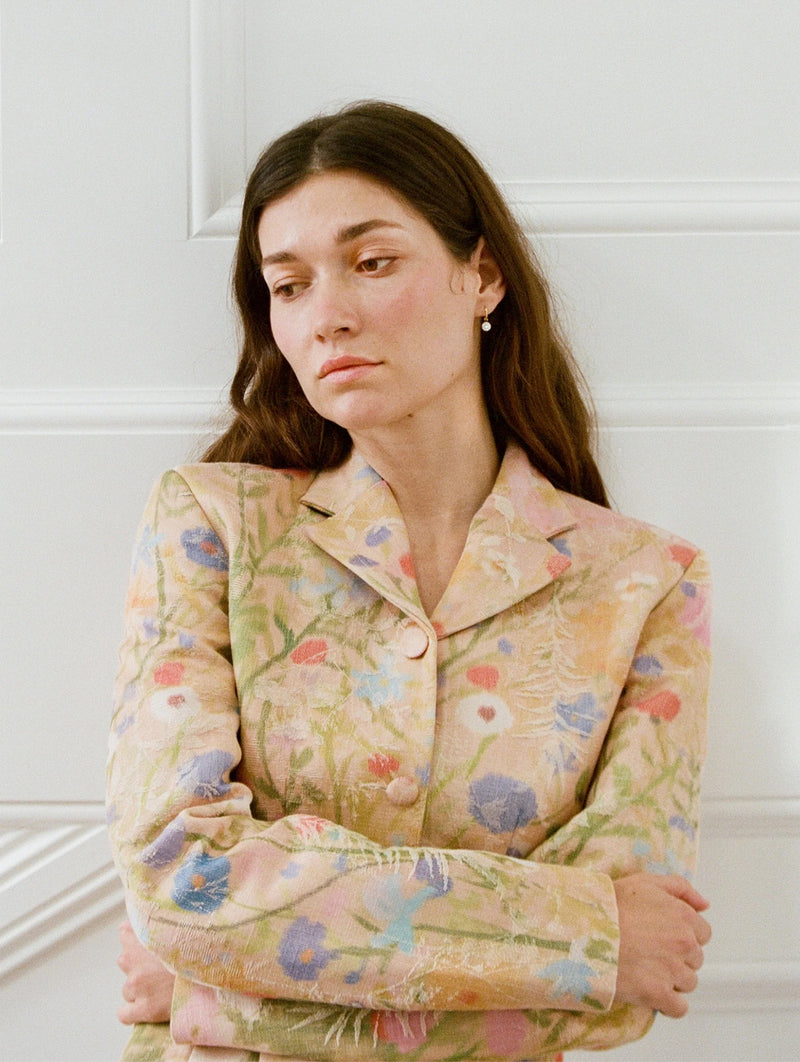 Darling Blazer in Pressed Flowers