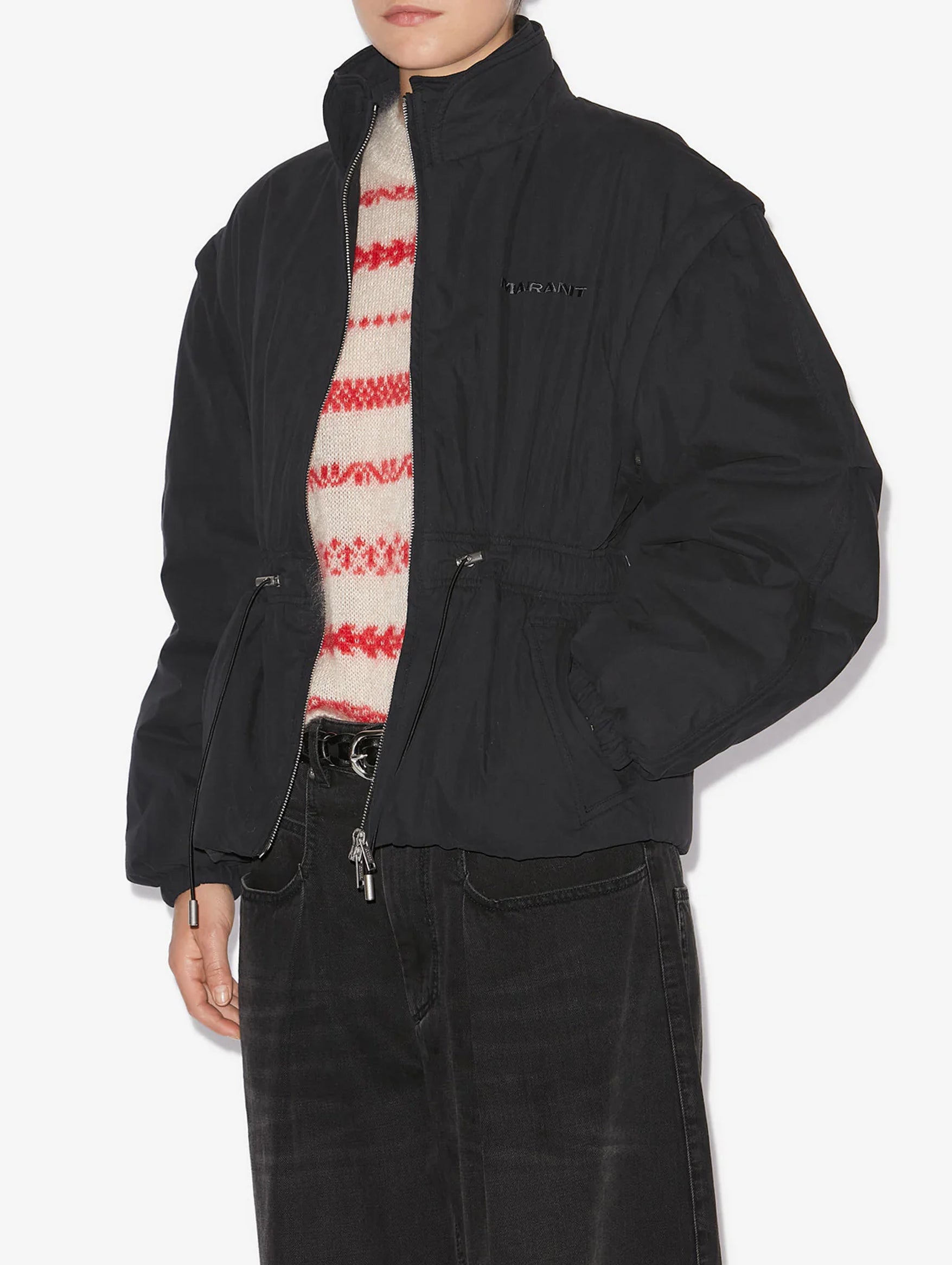 Dastyni Jacket in Faded Black