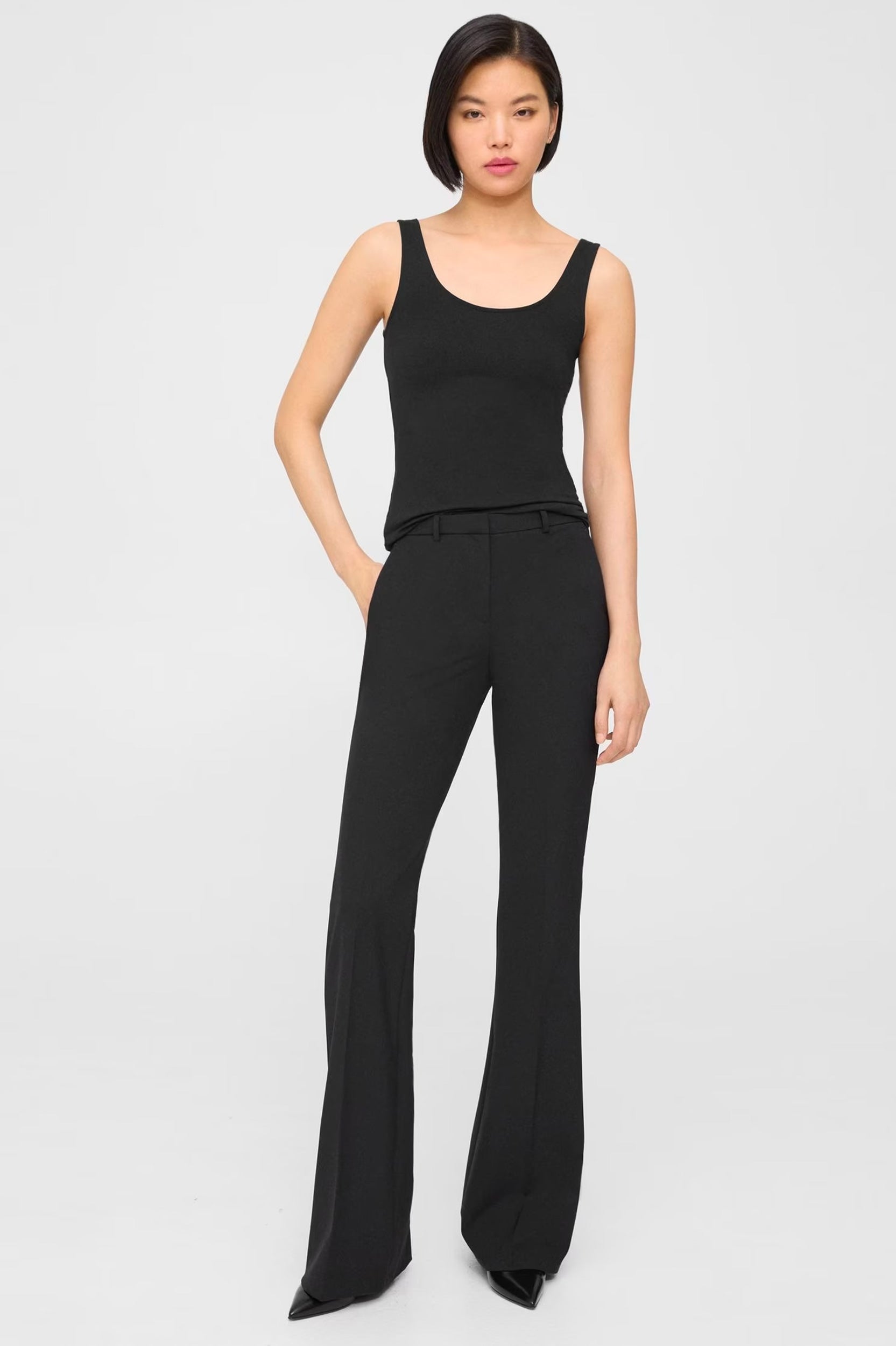 Demitria Pant in Good Wool