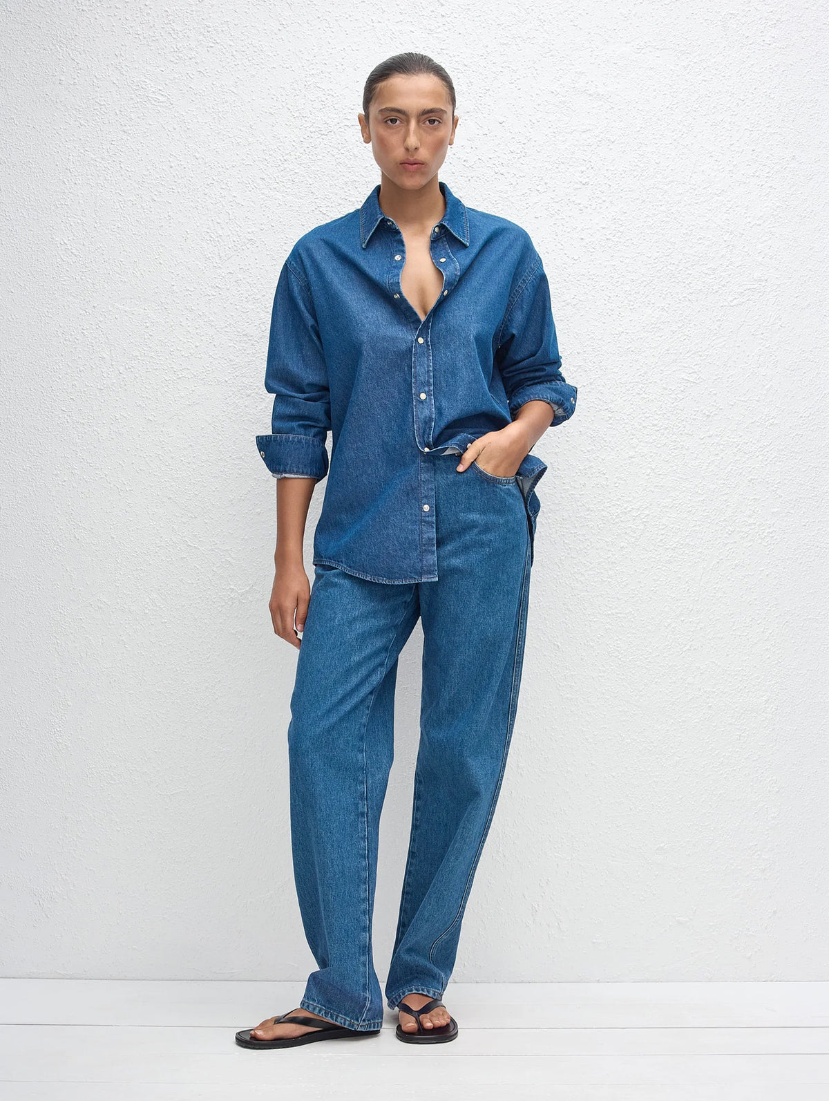 Denim Shirt in Classic Wash