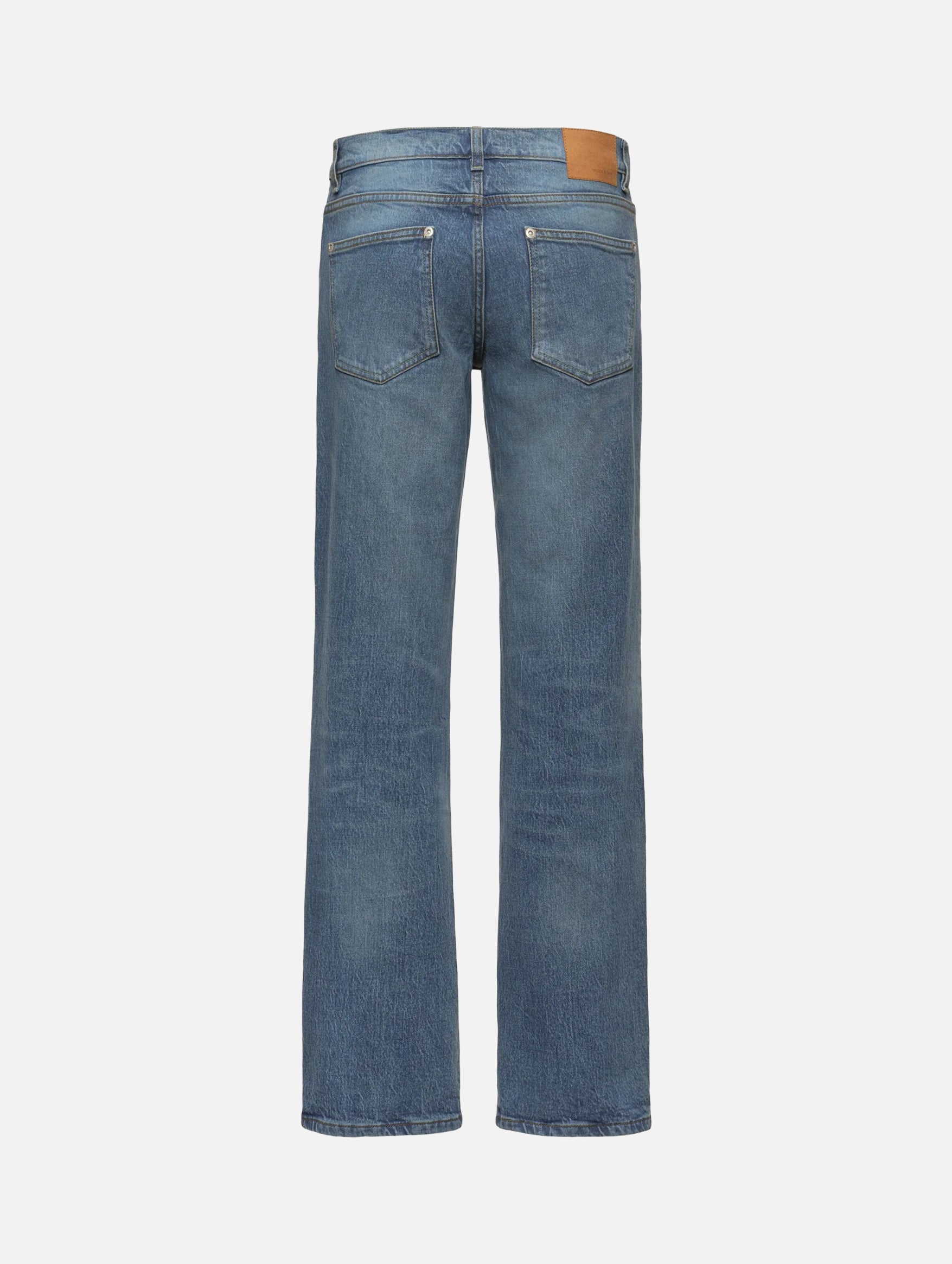 Denim Straight-leg Jeans in Blue
