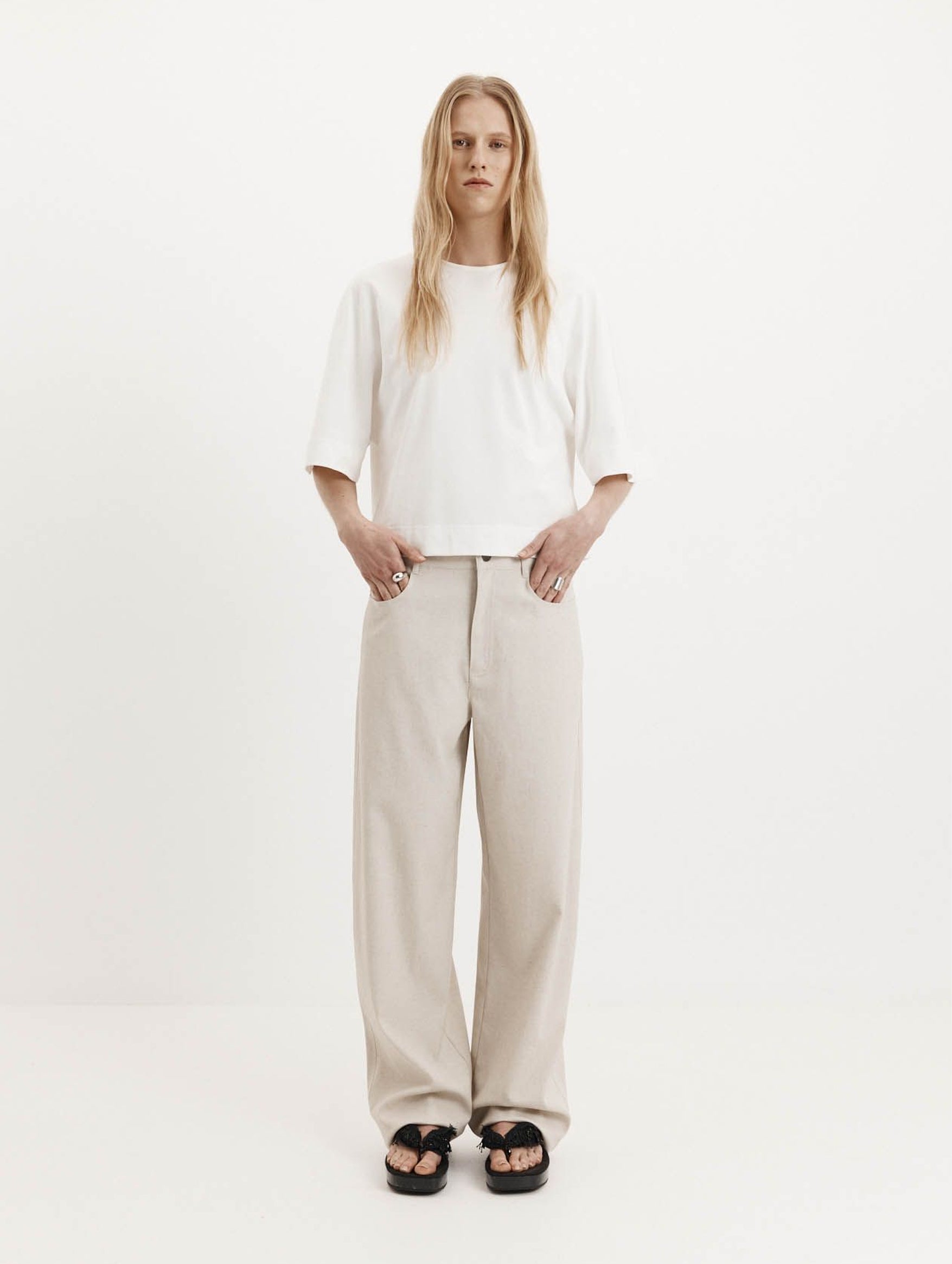 Dean Trouser in Sand